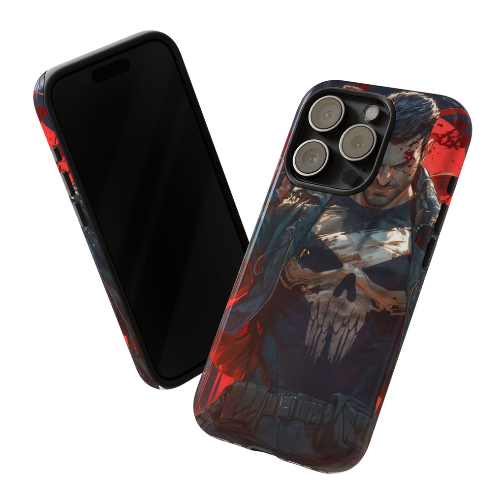 Punisher Tough Cases for iPhones, Samsung, and Pixel