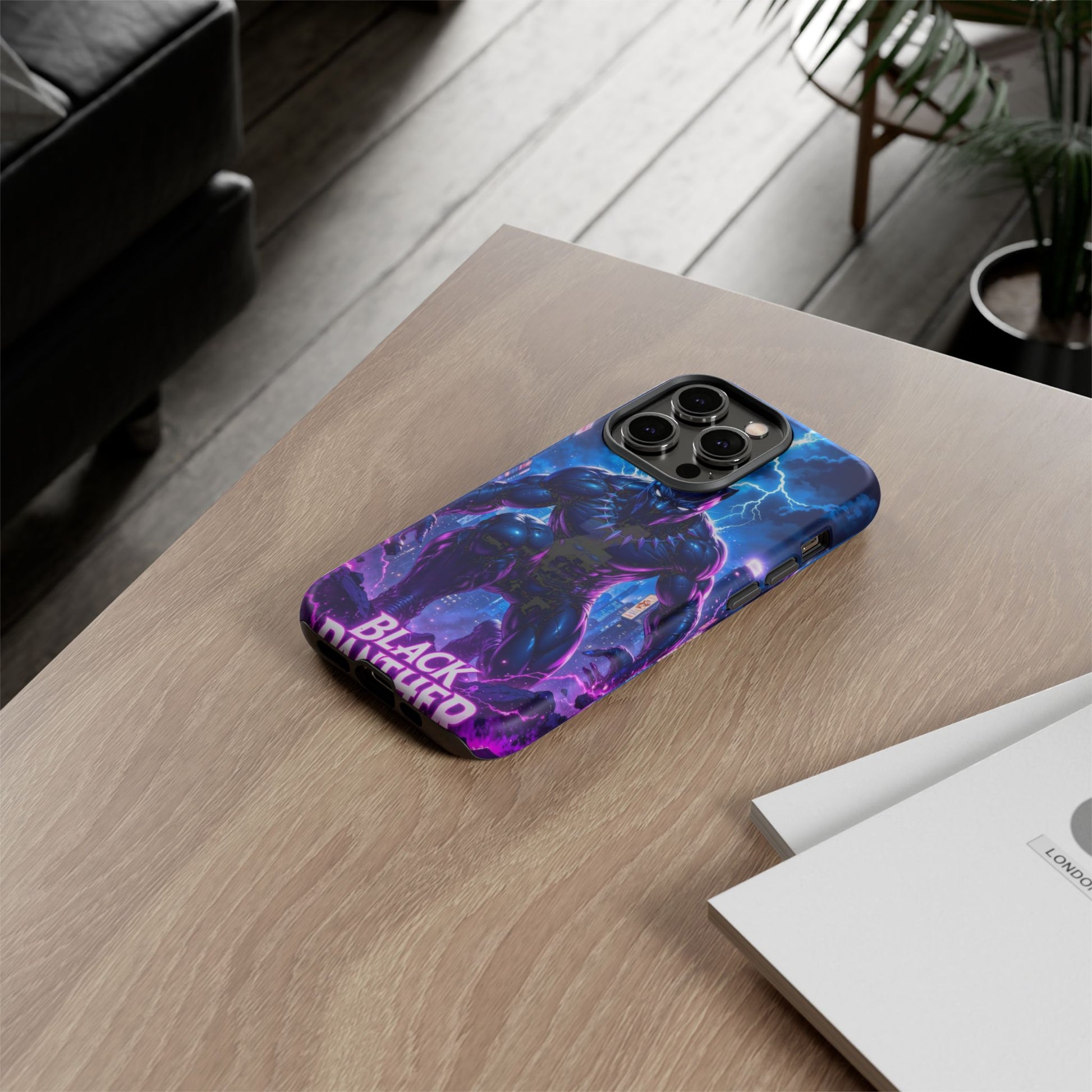 Black Panther Phone Case, Tough Cases for iPhones, Samsung, and Pixel