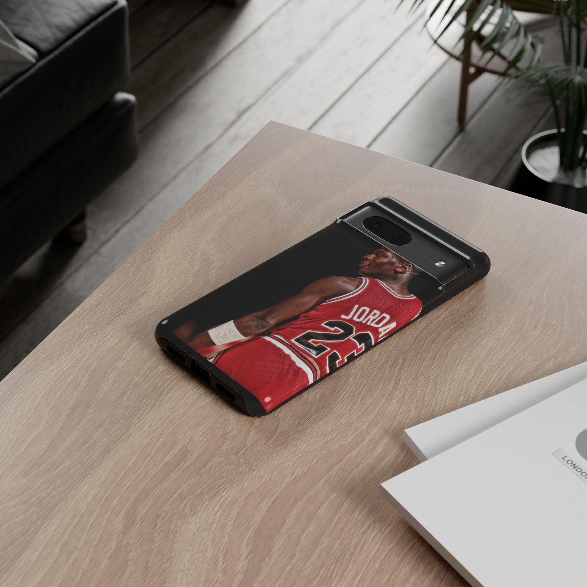 Basketball Legend Michael Jordan Tough Cases for iPhones, Samsung, and Pixel