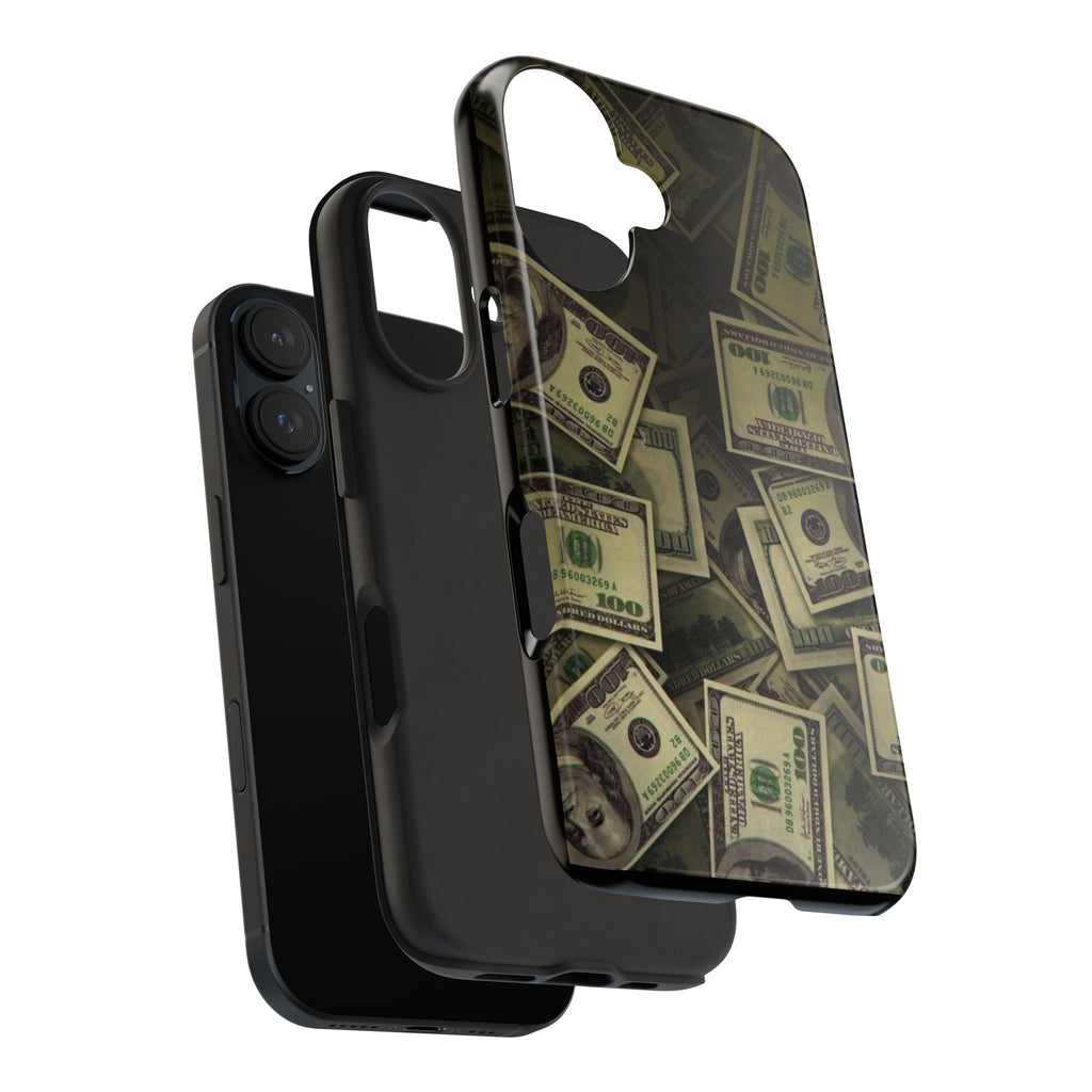 Money Pattern Print Theme Phone Case for iPhone & Samsung Galaxy Phones