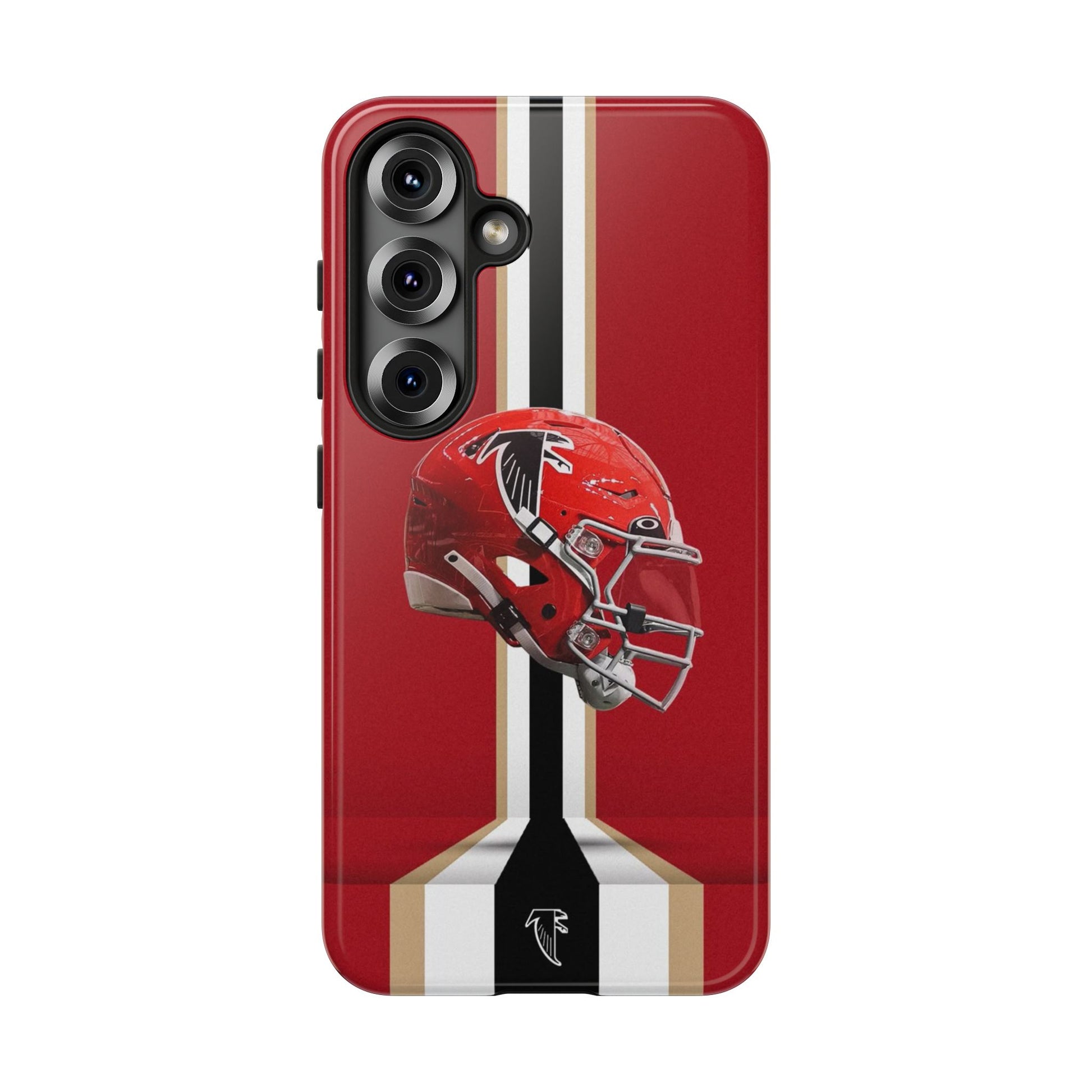 Atlanta Falcons Football Helmet Logo Tough Cases for iPhones, Samsung, and Pixel