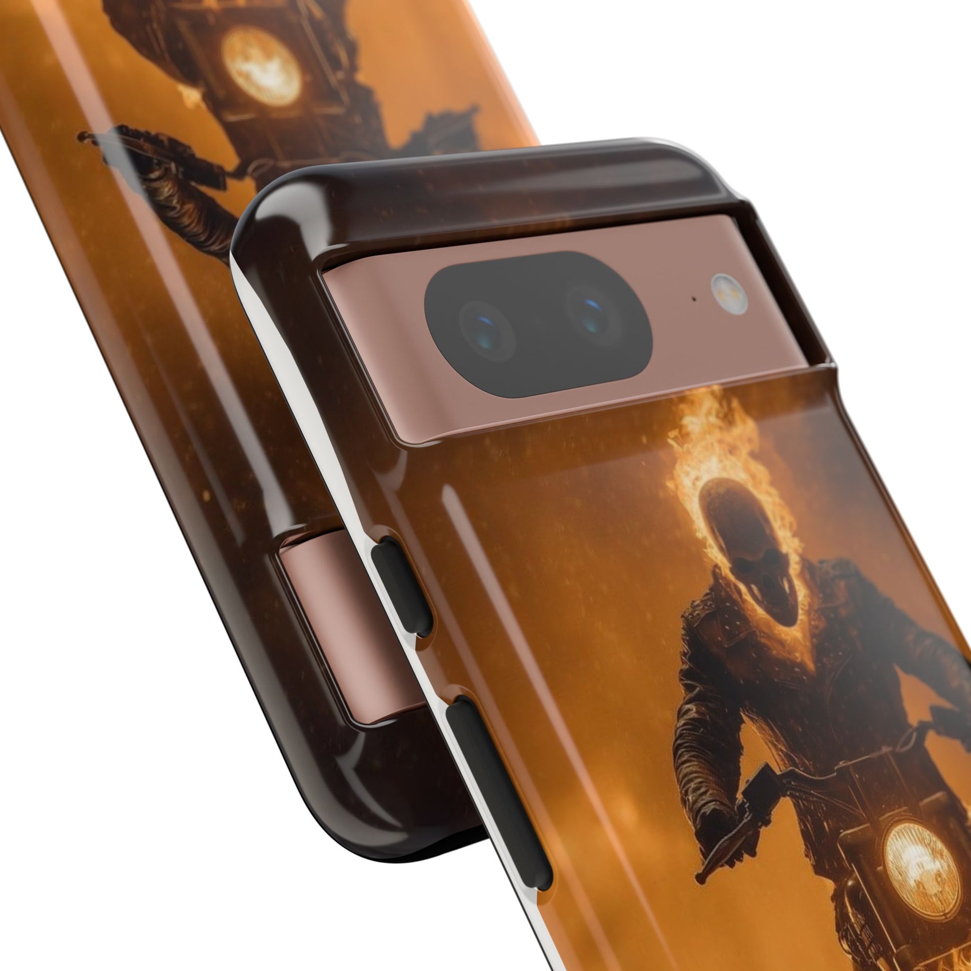 Marvel's Ghostrider Tough Cases for iPhones, Samsung, and Pixel