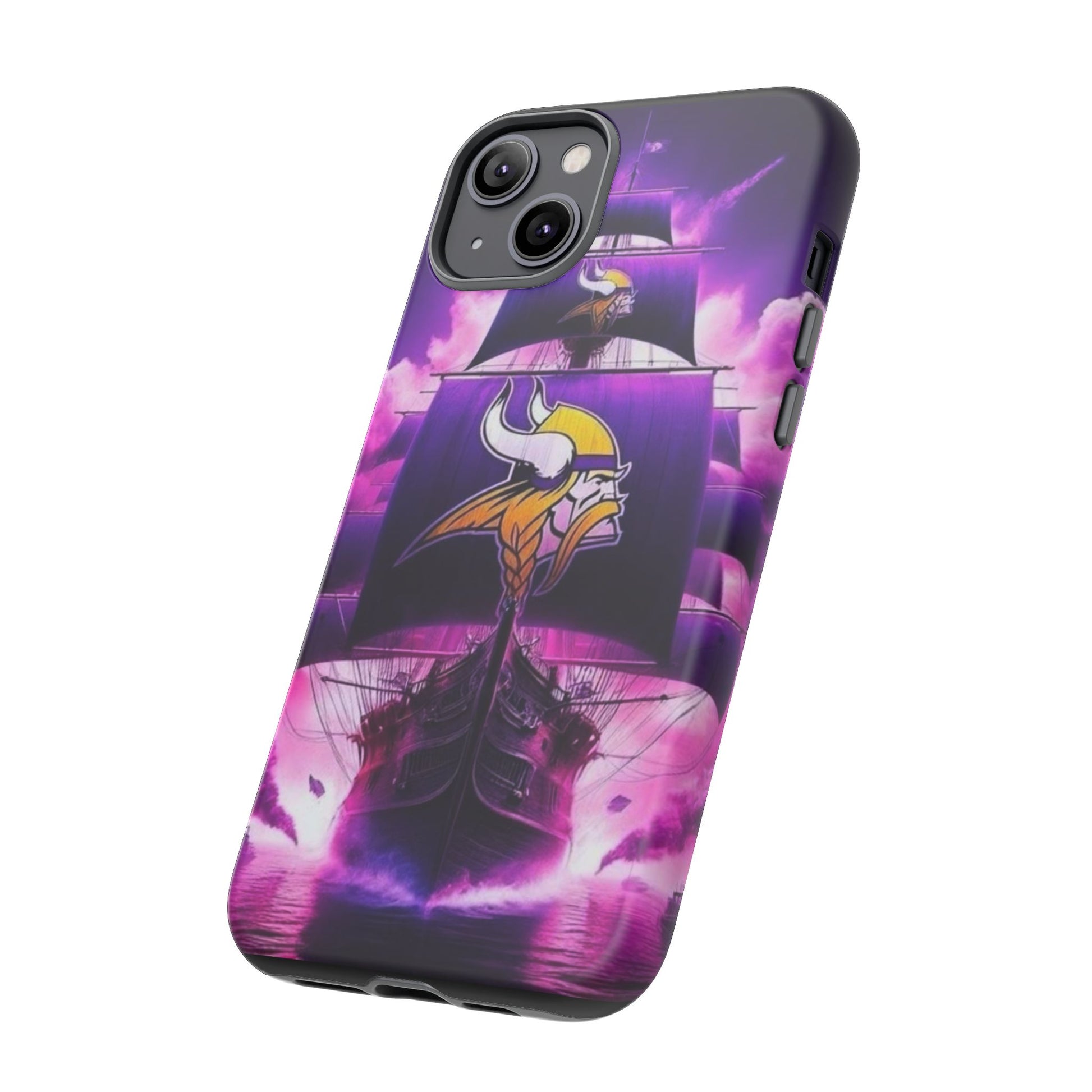 Minnesota Vikings Ship Football Phone Case, Tough Cases for iPhones, Samsung, and Pixel