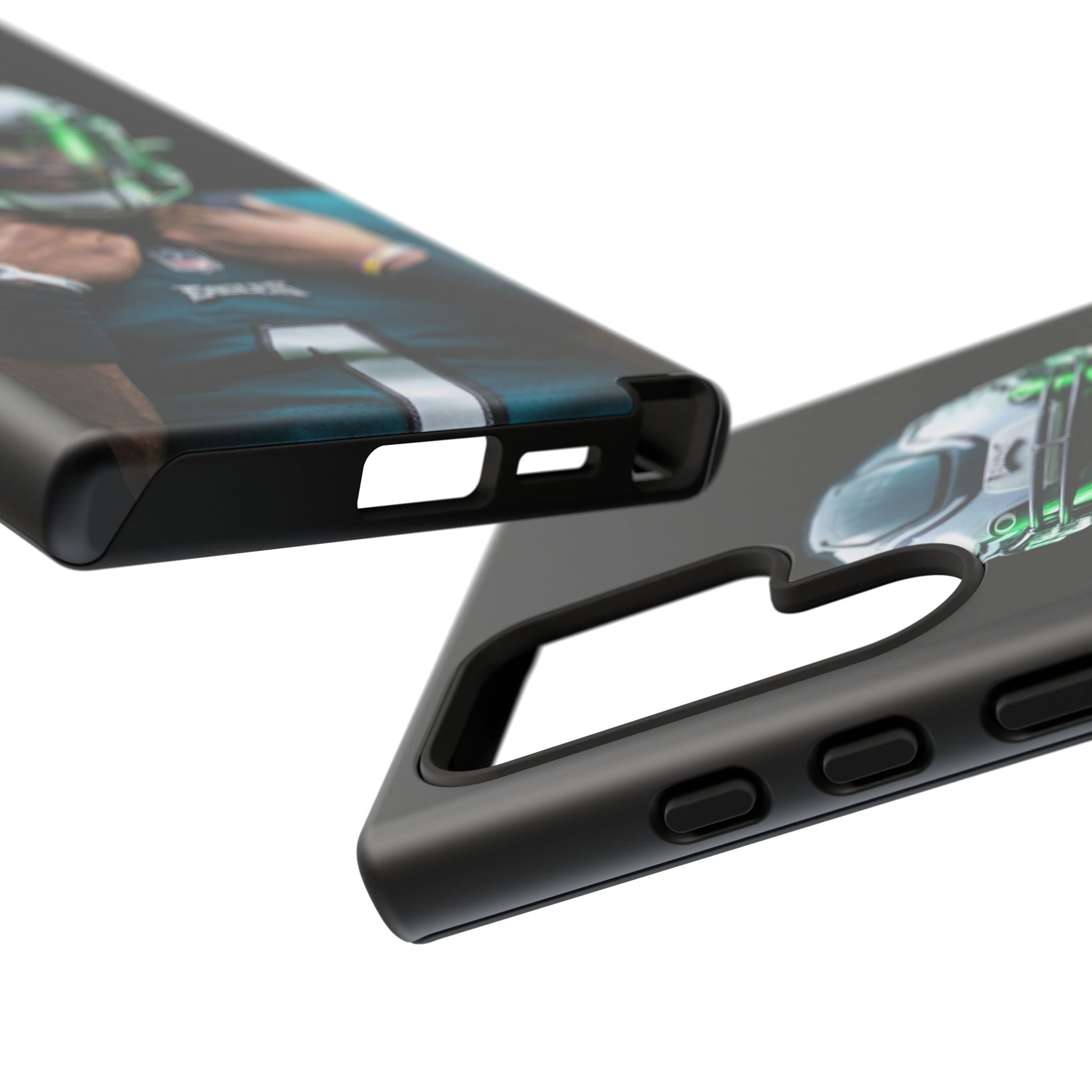 Eagles Football Jalen Hurts Tough Cases for iPhones, Samsung, and Pixel