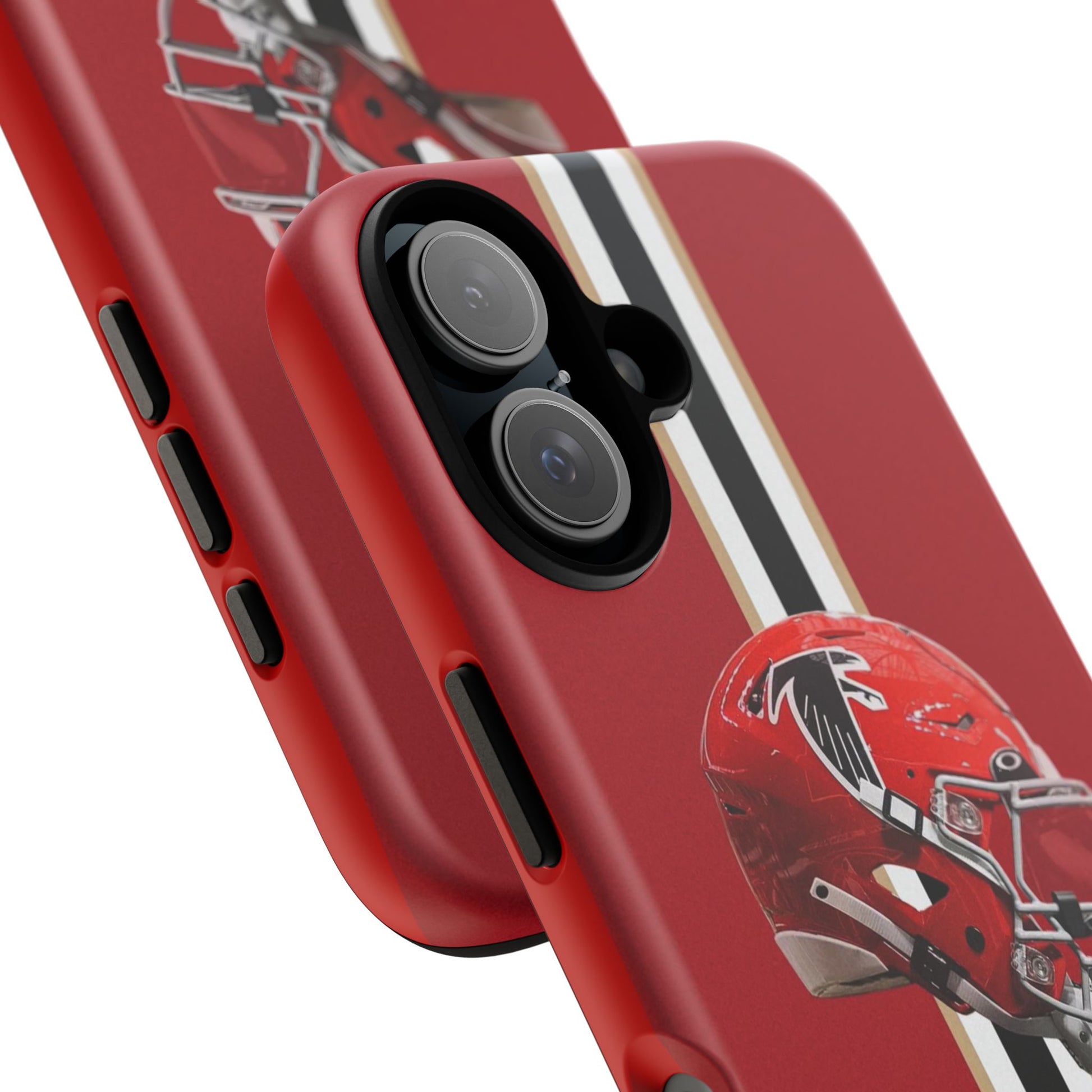Atlanta Falcons Football Helmet Logo Tough Cases for iPhones, Samsung, and Pixel