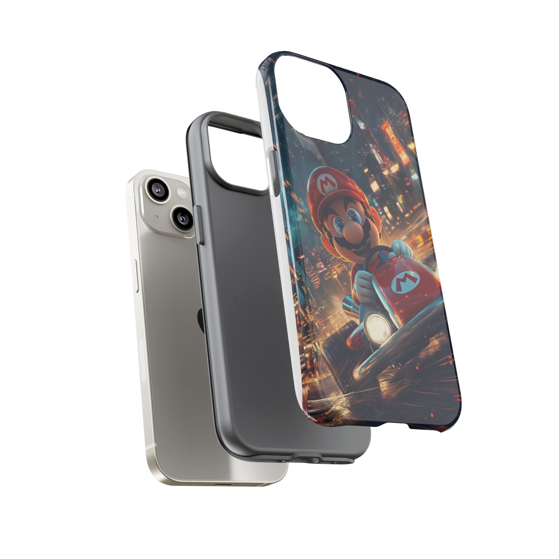 Super Mario Kart Phone Case, Tough Cases, Disney Phone for iPhones, Samsung, and Pixel