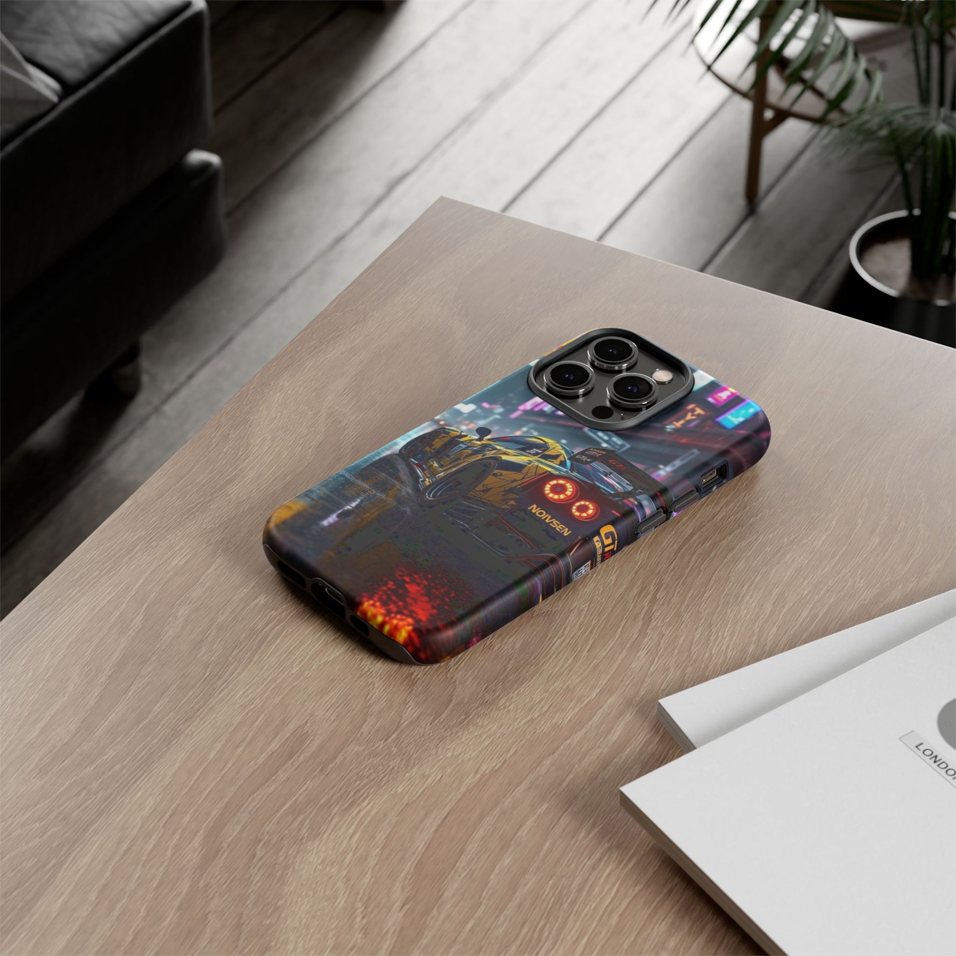 Nissan GTR in Japan Art Tough Cases for iPhones, Samsung, and Pixel