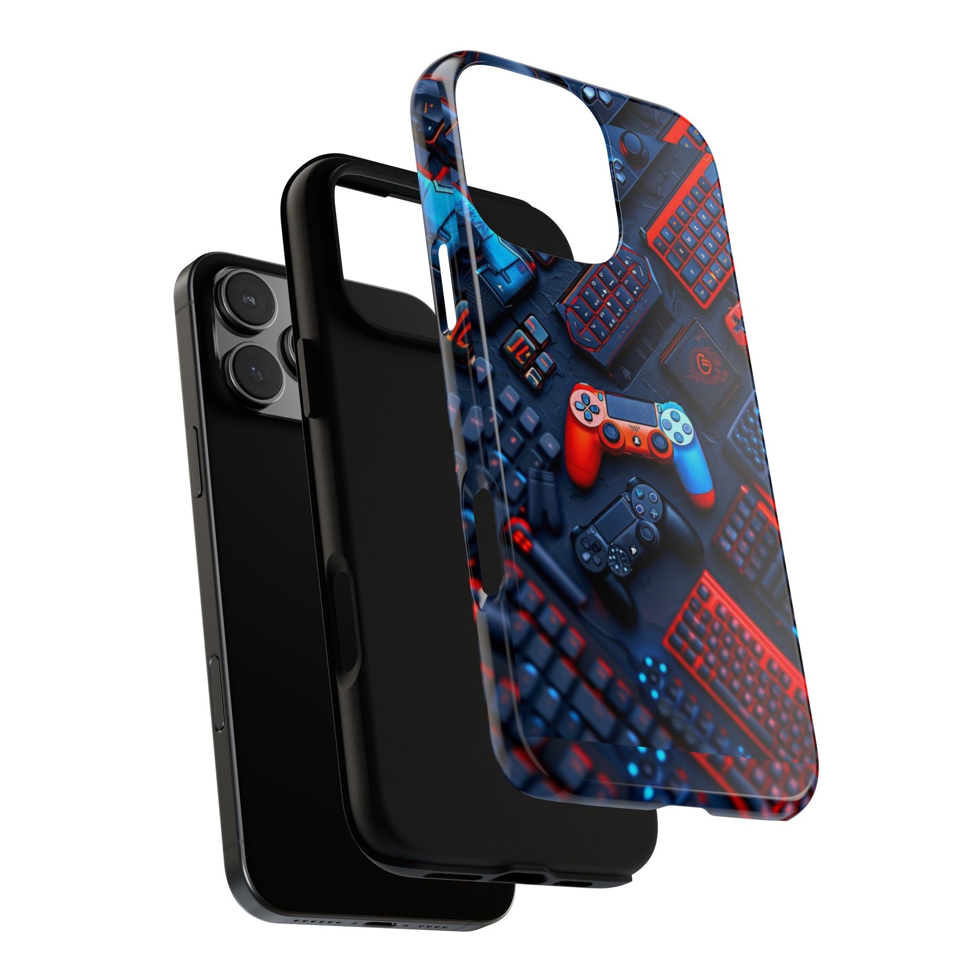 Gamer Themed Controllers Tough Cases for iPhones, Samsung, and Pixel
