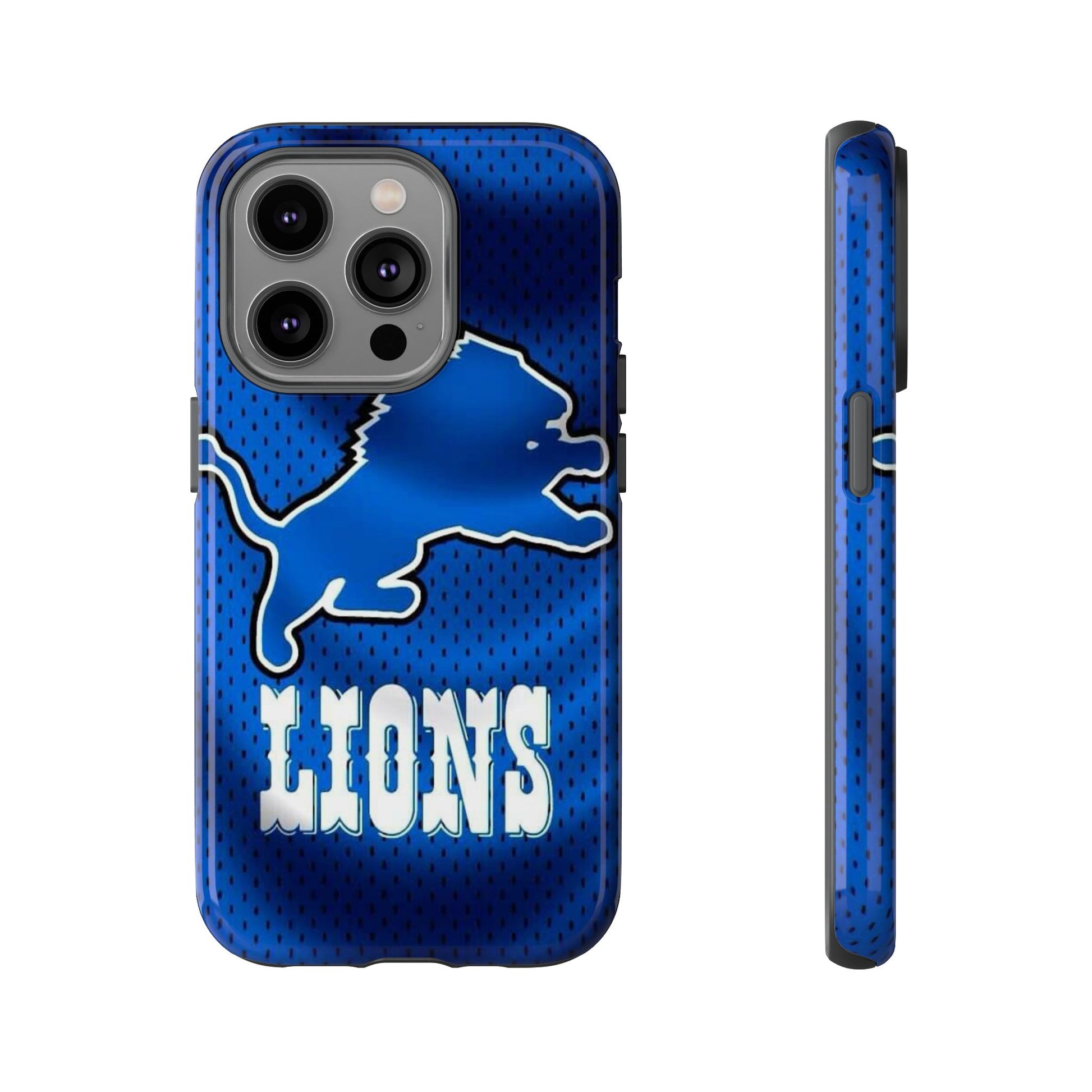 Detroit Lions Football Jersey Phone Case, Tough Cases for iPhones, Samsung, and Pixel