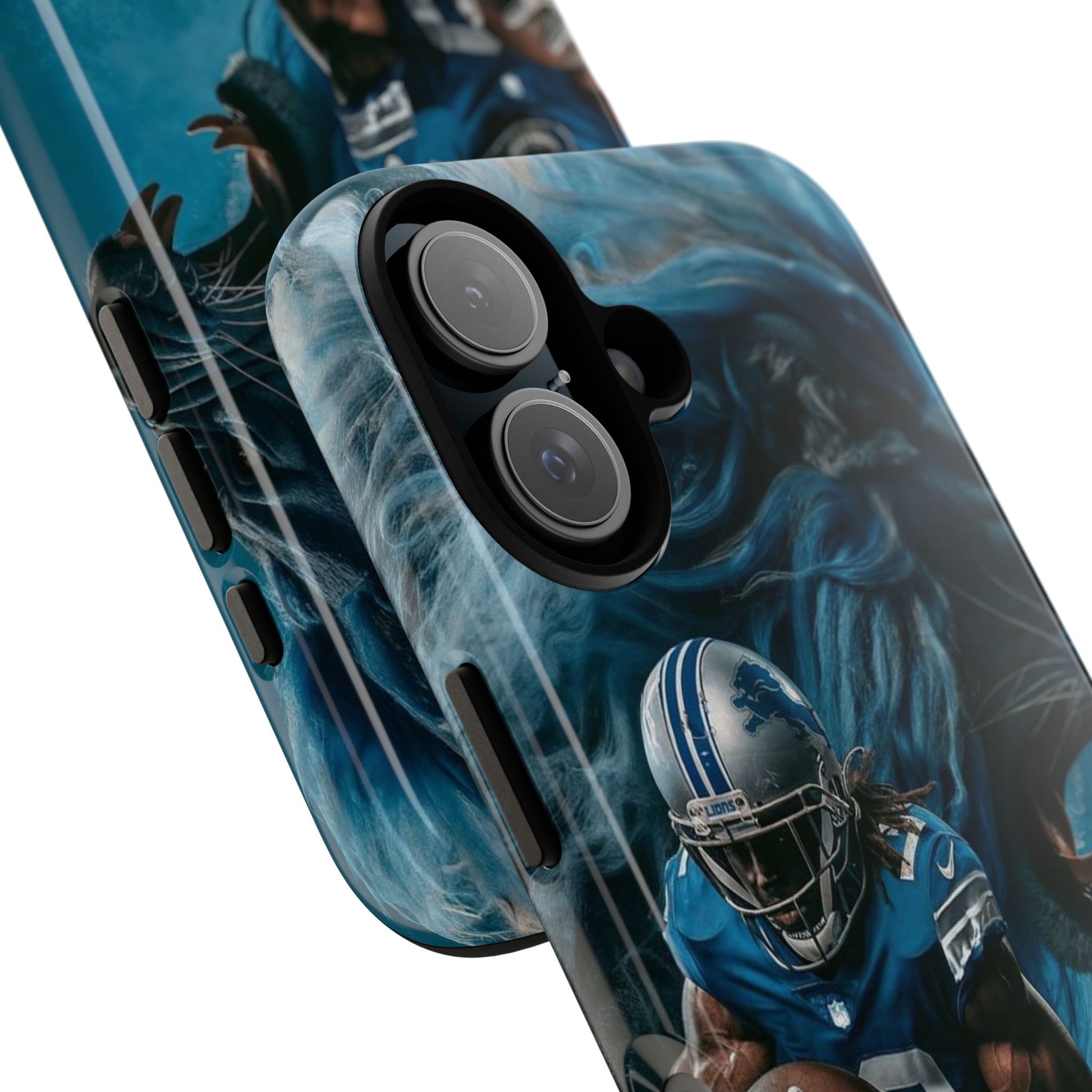 Detroit Lions Player Football Phone Case, Tough Cases for iPhones, Samsung, and Pixel