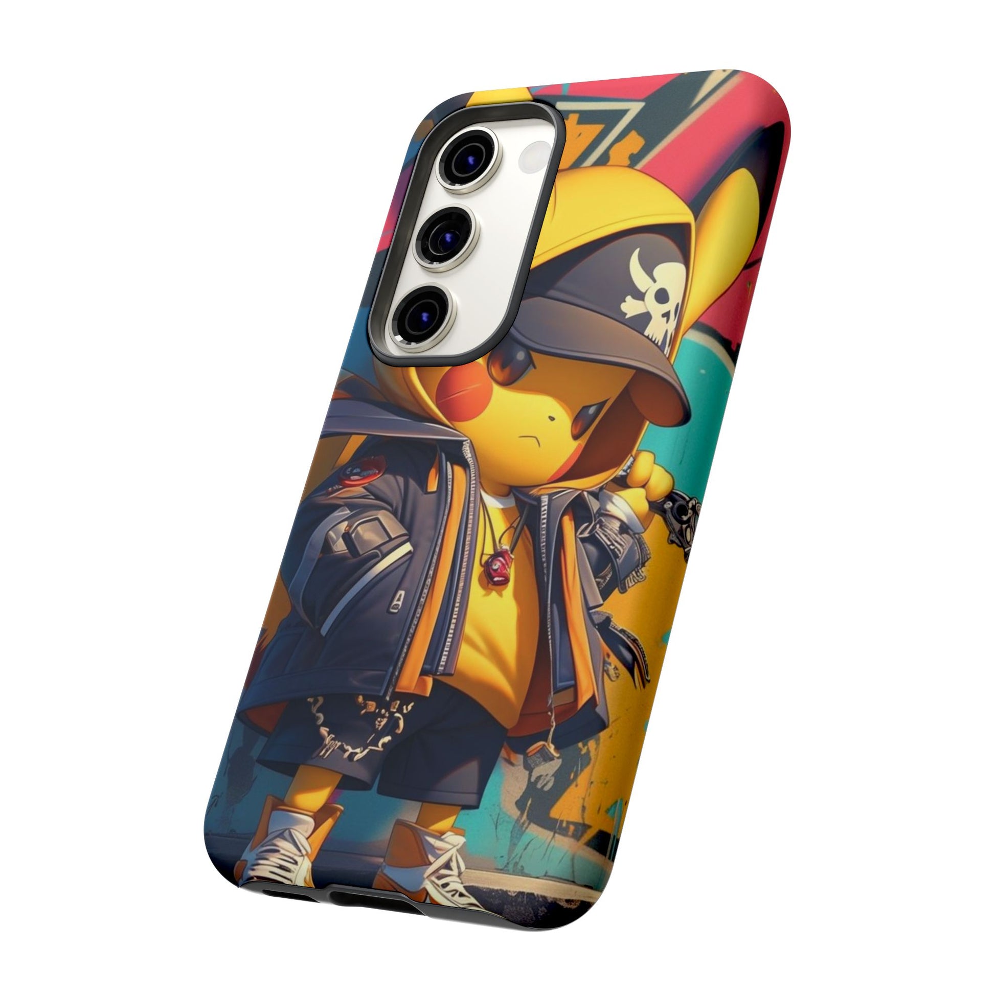 Cute Poke Bear Phone Case, Tough Cases for iPhones, Samsung, and Pixel