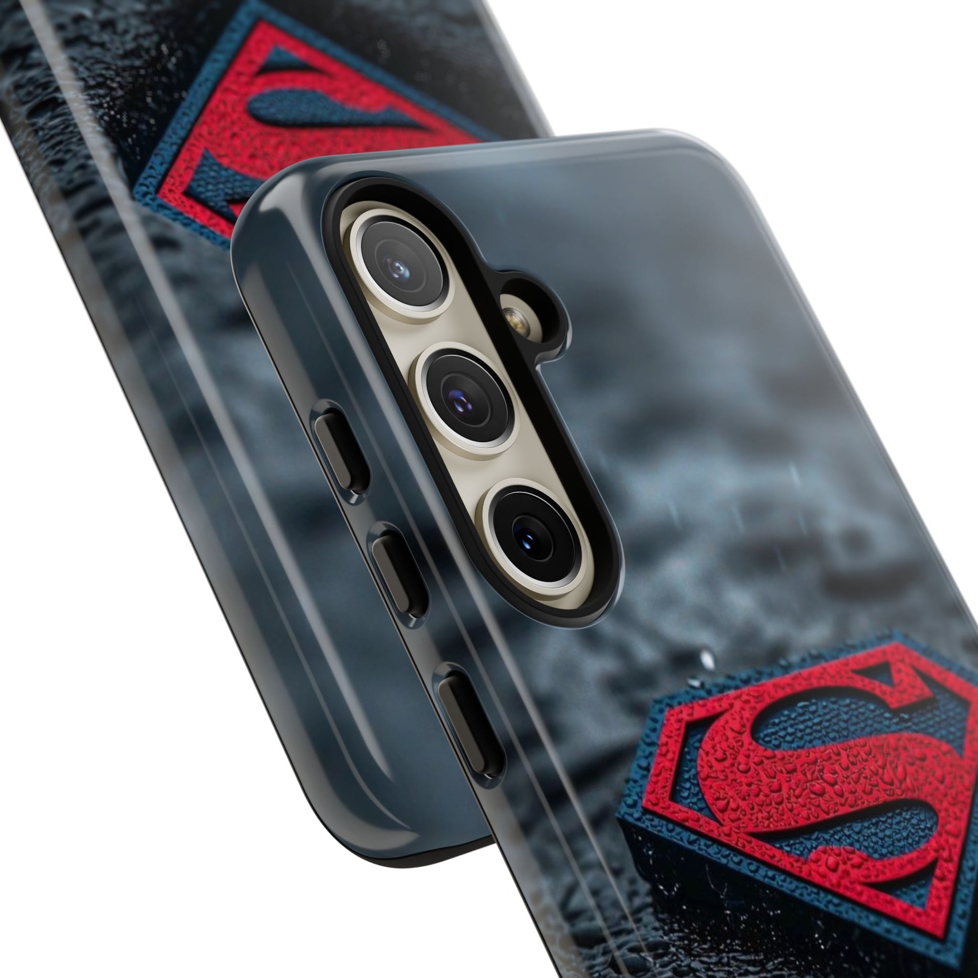 Superman Logo Tough Cases for iPhones, Samsung, and Pixel