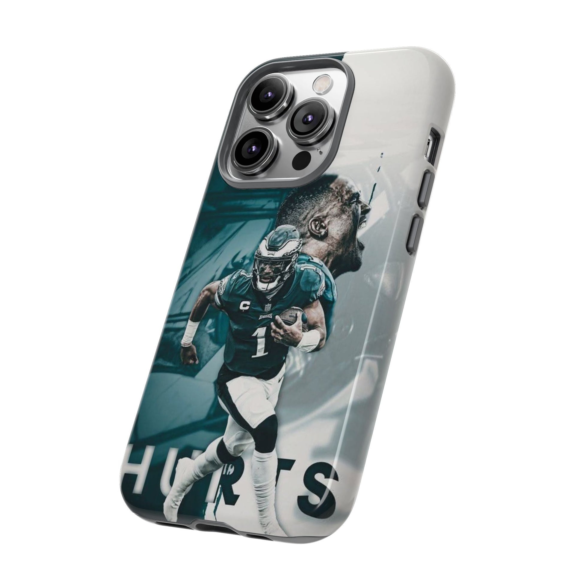 Jalen Hurts Eagles Football Tough Cases for iPhones, Samsung, and Pixel