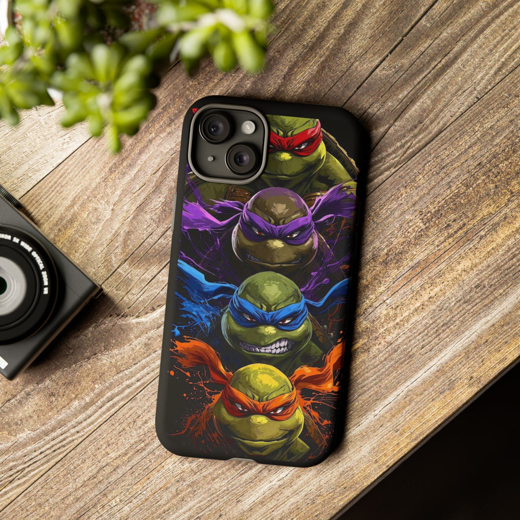 Ninja Turtles Tough Cases for iPhones, Samsung, and Pixel