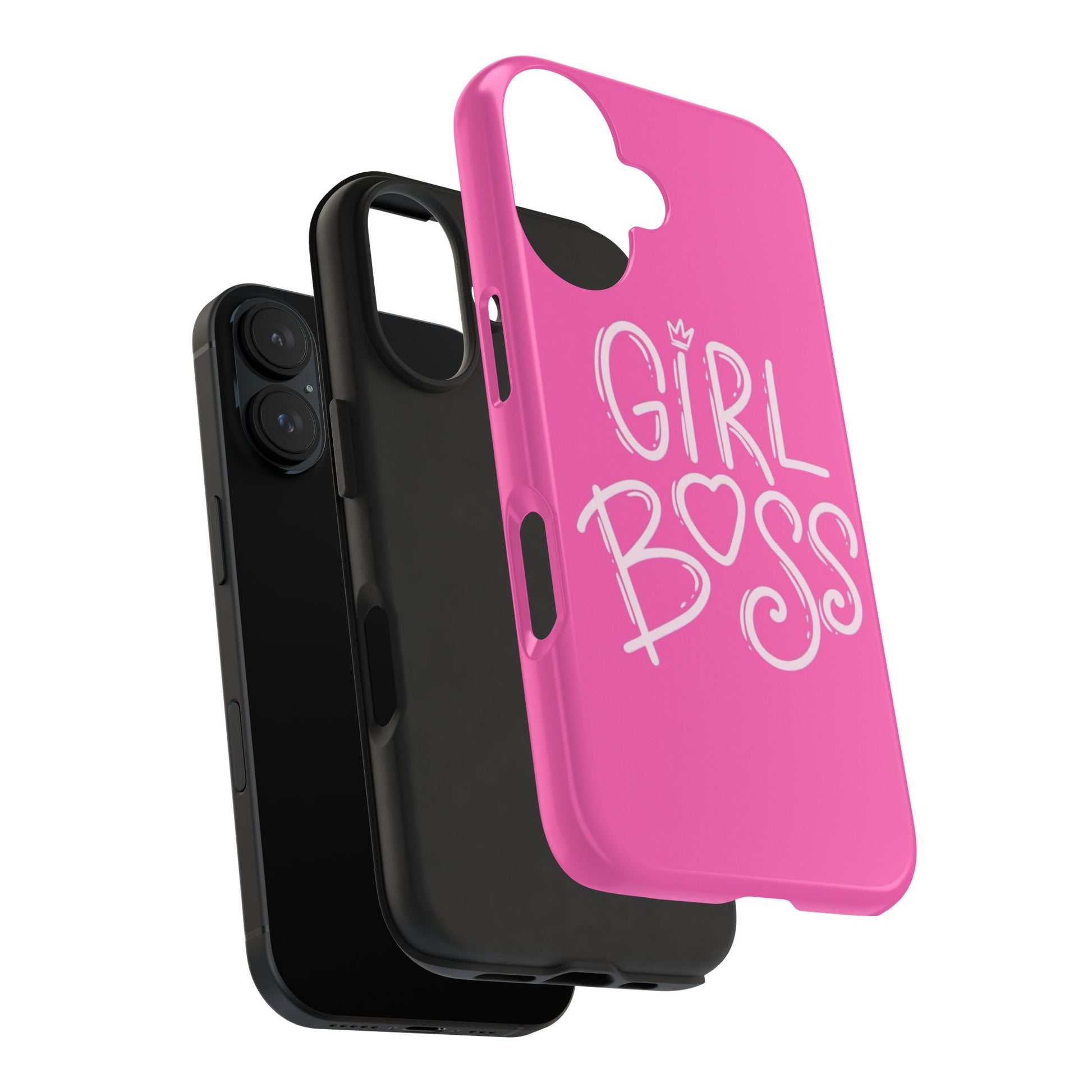 Girl Boss Girly Theme Phone Cases for iPhones & Samsung Phones