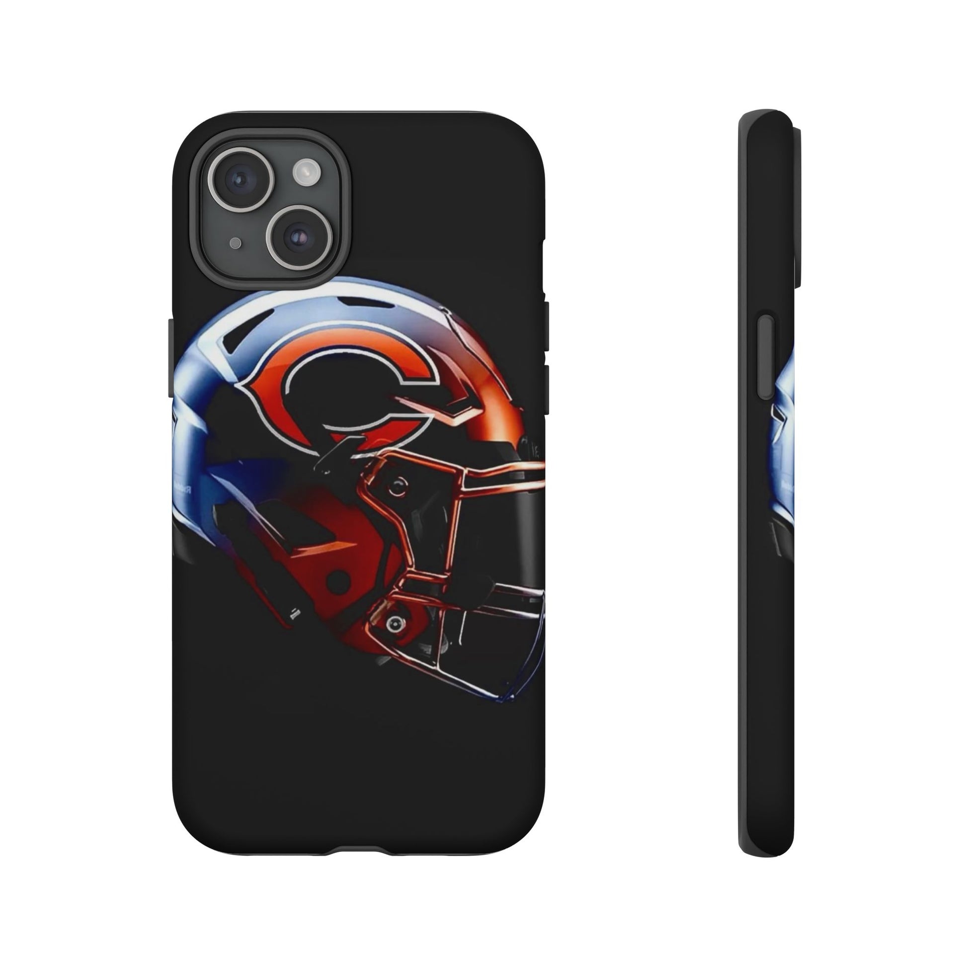 Football Helmet Chicago Bears Phone Case, Tough Cases for iPhones, Samsung, and Pixel