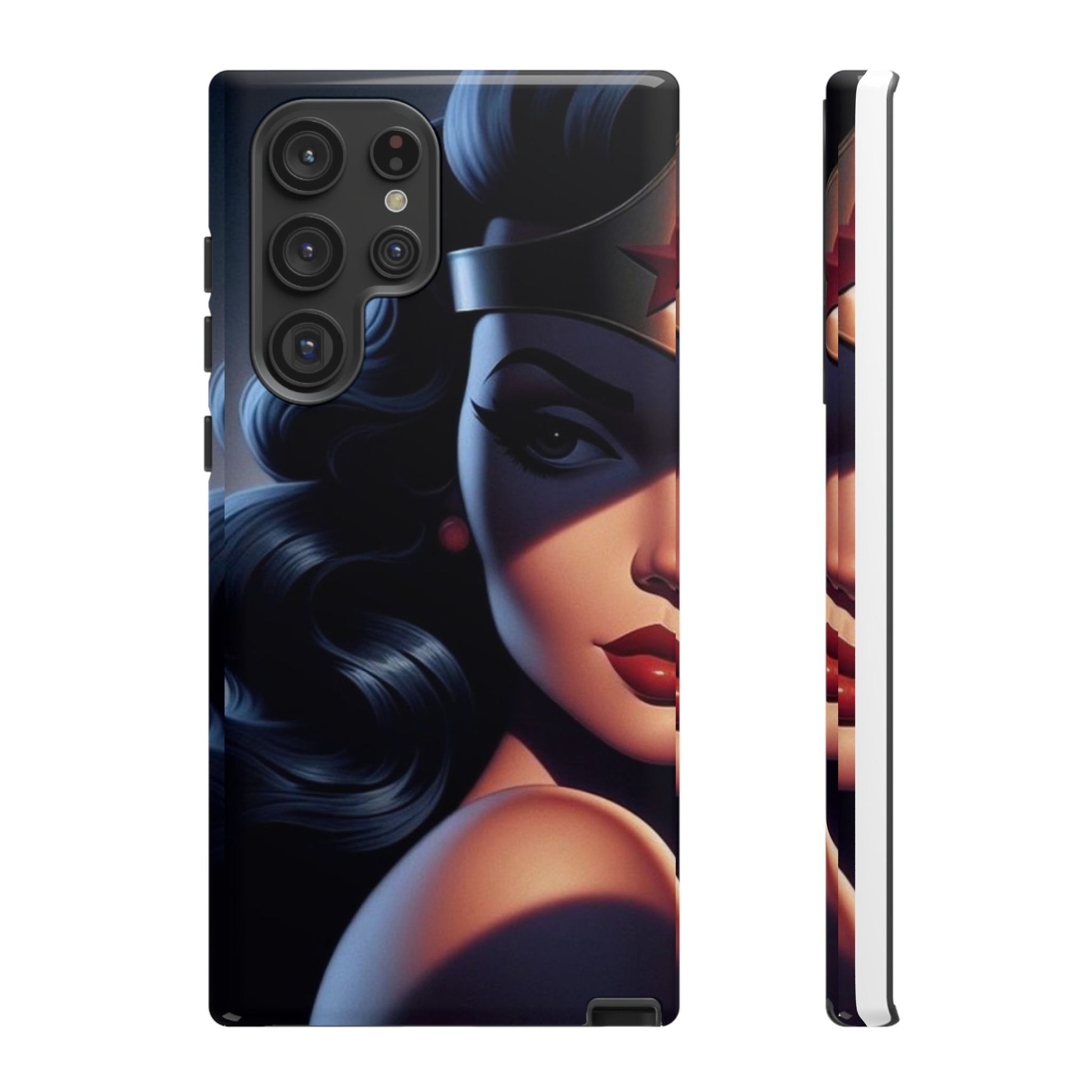 Classic Comics Wonder Woman Tough Cases for iPhones, Samsung, and Pixel