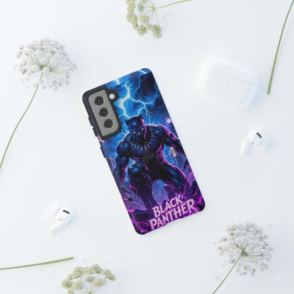 Black Panther Phone Case, Tough Cases for iPhones, Samsung, and Pixel