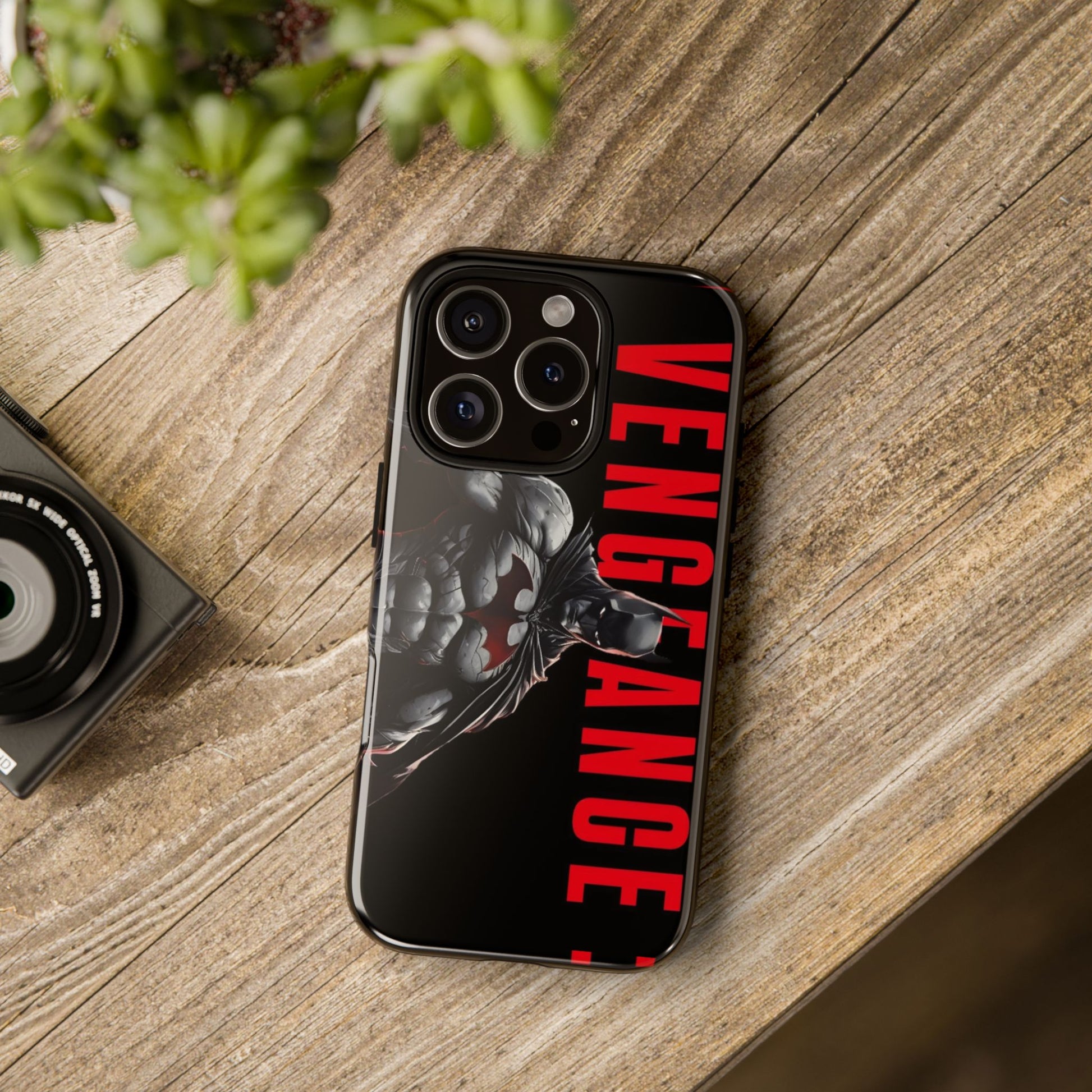 DC Comics Batman Vengence Tough Cases for iPhones, Samsung, and Pixel