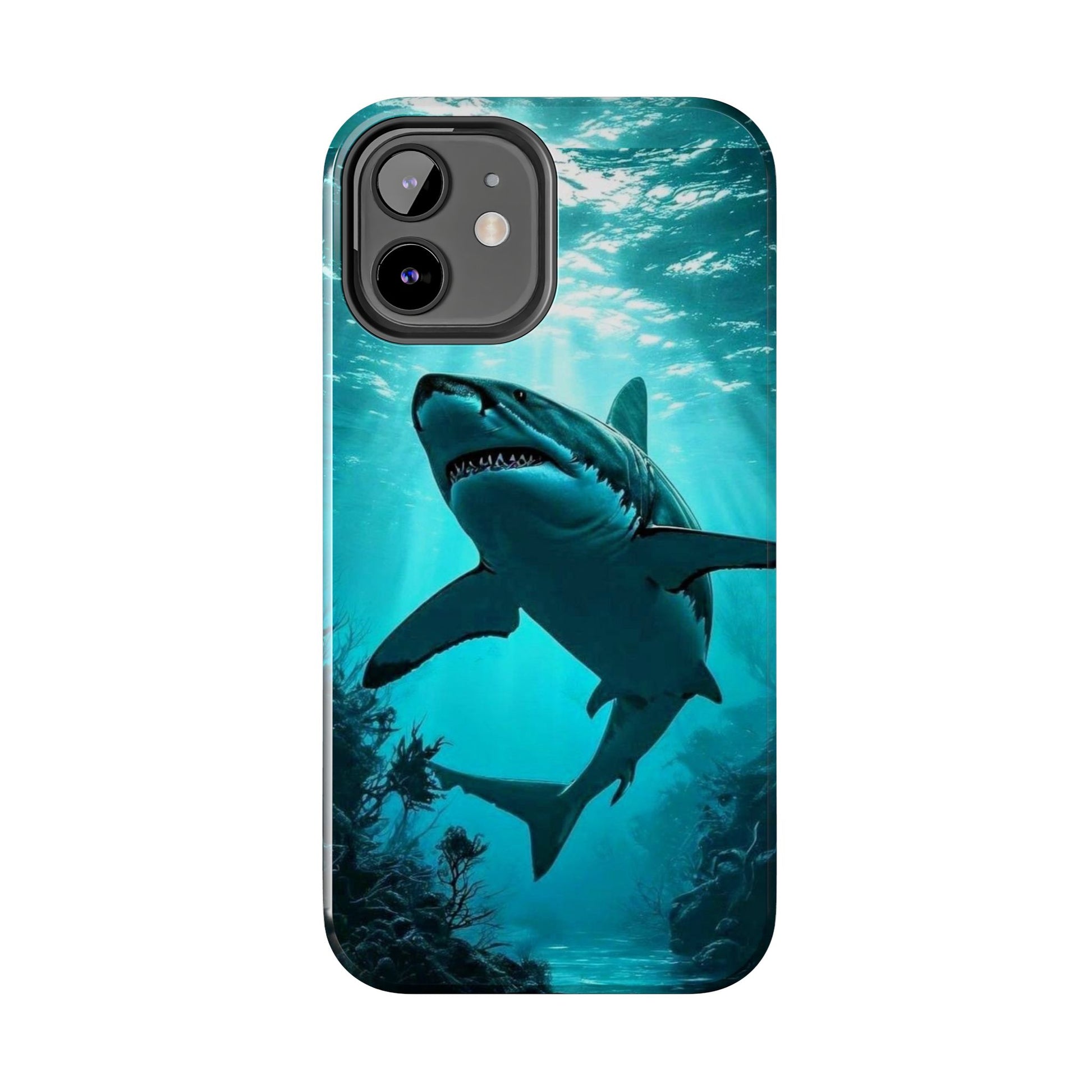 Killer Shark Theme Phone Cases for iPhones & Samsung Phones
