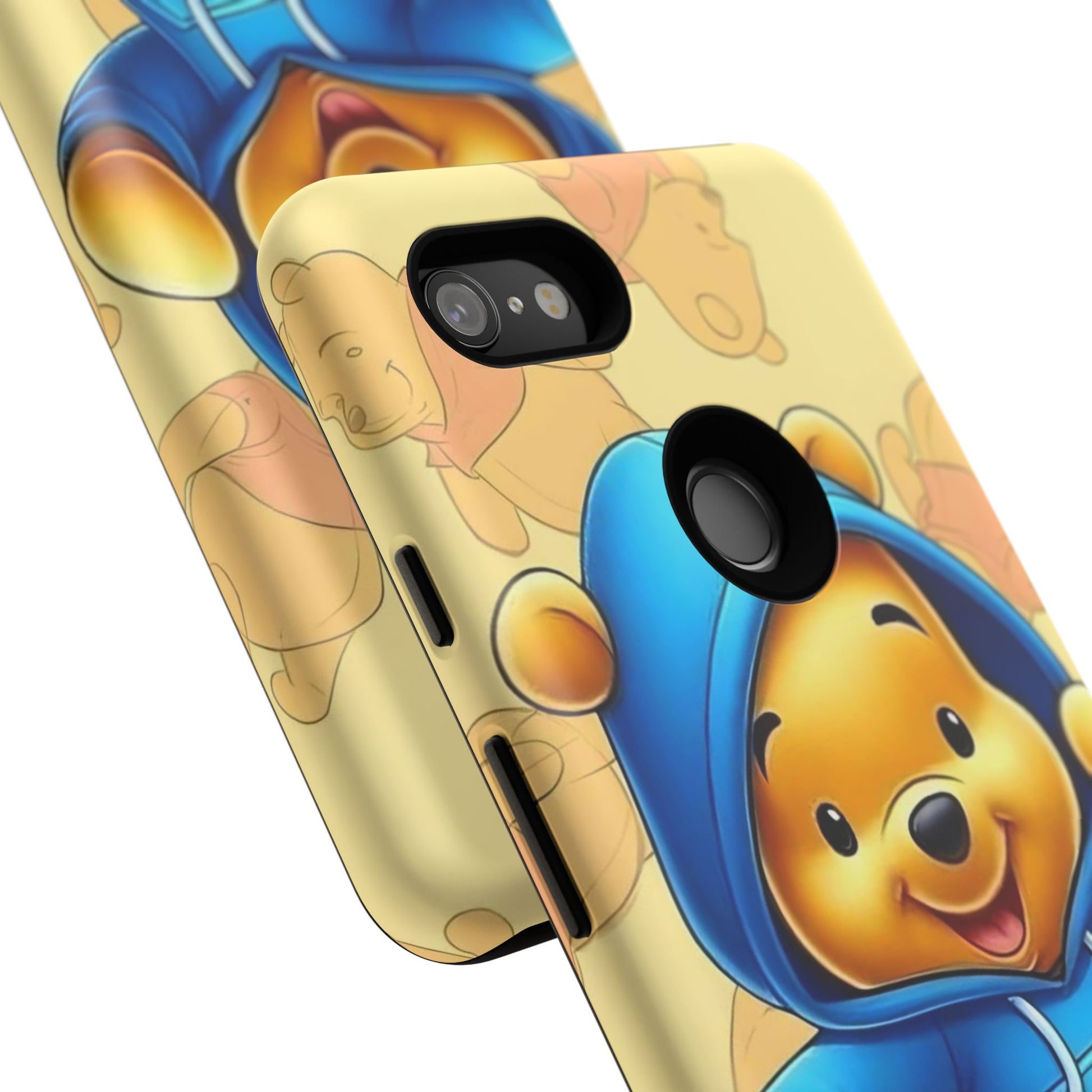 Cute Pooh Bear Phone Case, Tough Case