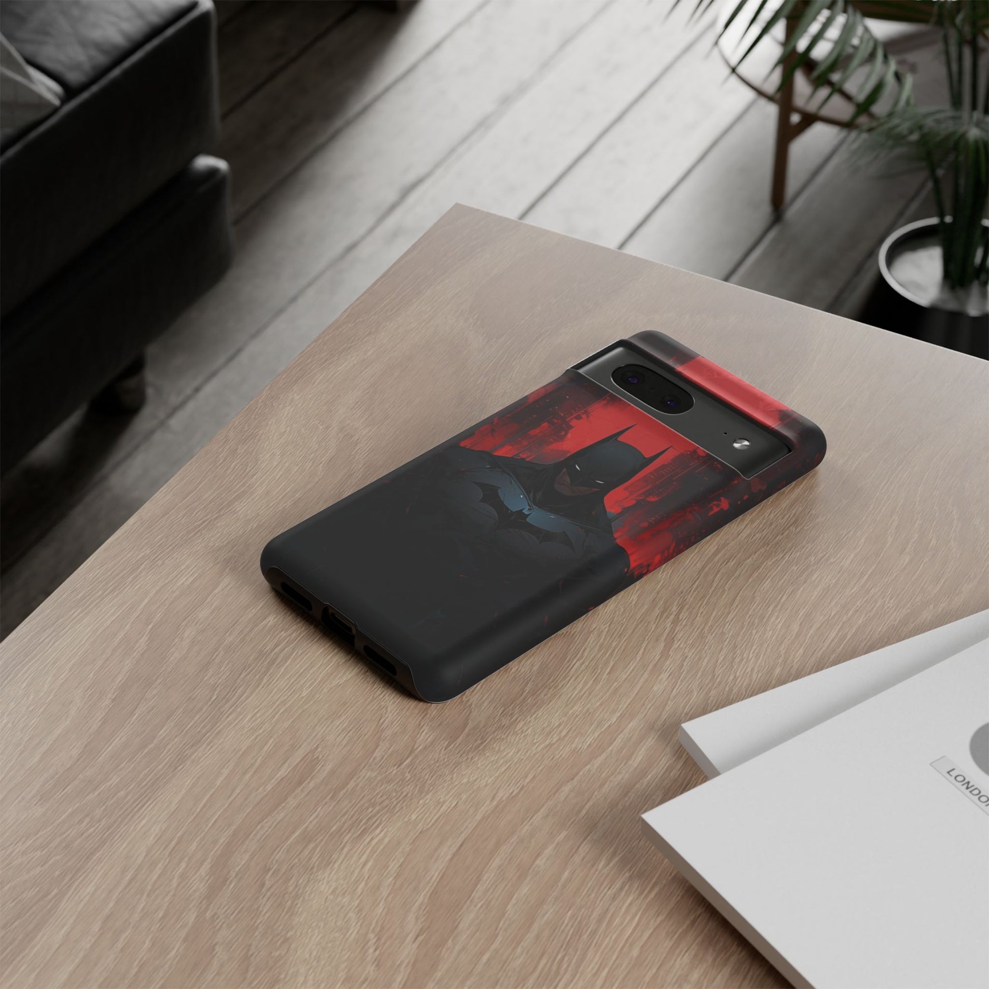 The Dark Knight Batman Tough Cases for iPhones, Samsung, and Pixel