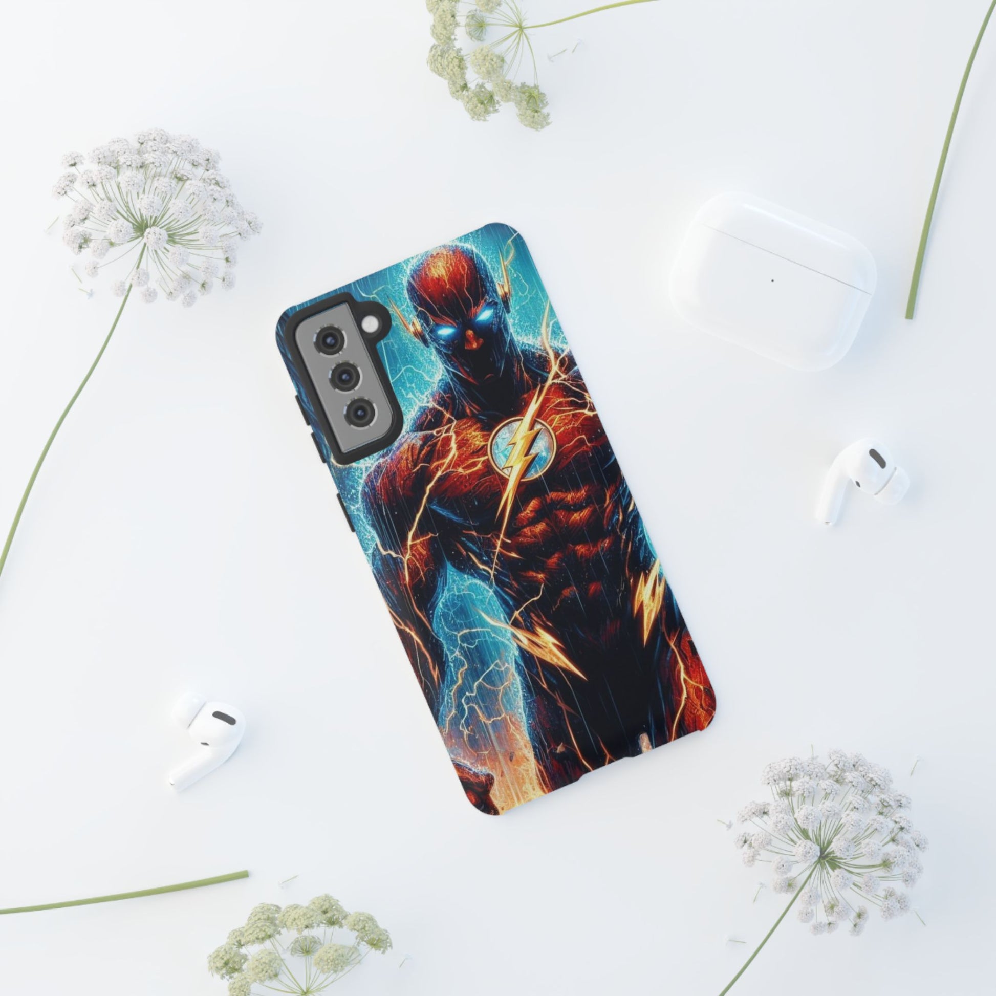 DC Comics The Flash Phone Case, Tough Cases for iPhones, Samsung, and Pixel