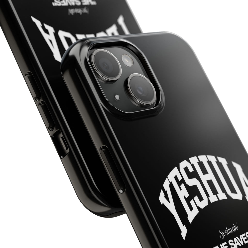 Yeshua He Saves Christian Theme Phone Cases for iPhones & Samsung Phones