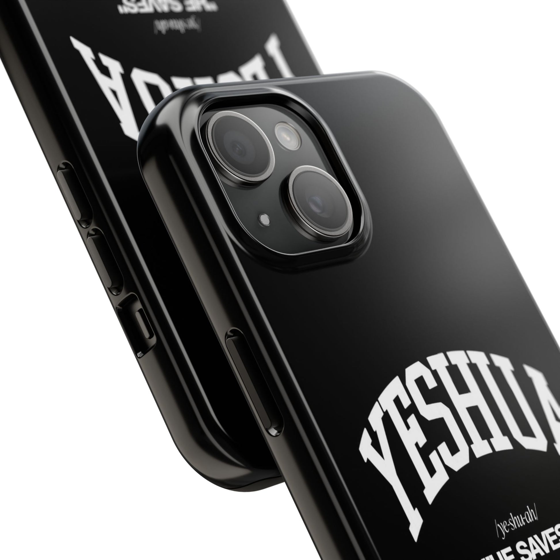 Yeshua He Saves Christian Theme Phone Cases for iPhones & Samsung Phones