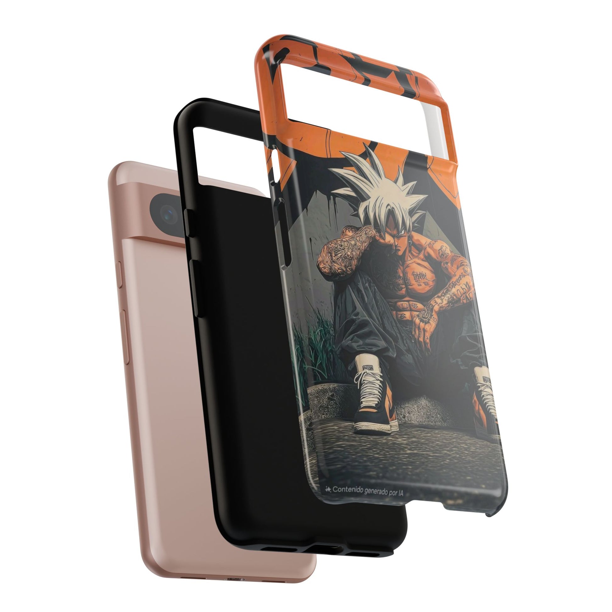 Anime DBZ Thug Tough Cases for iPhones, Samsung, and Pixel