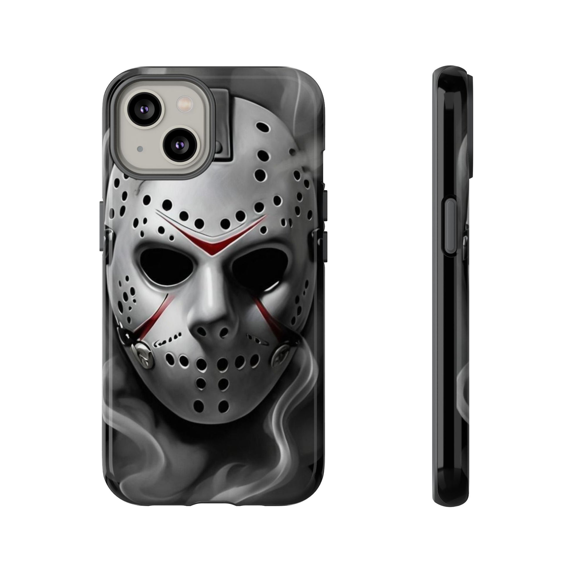 Friday the 13th Jason's Mask Tough Cases for iPhones, Samsung, and Pixel