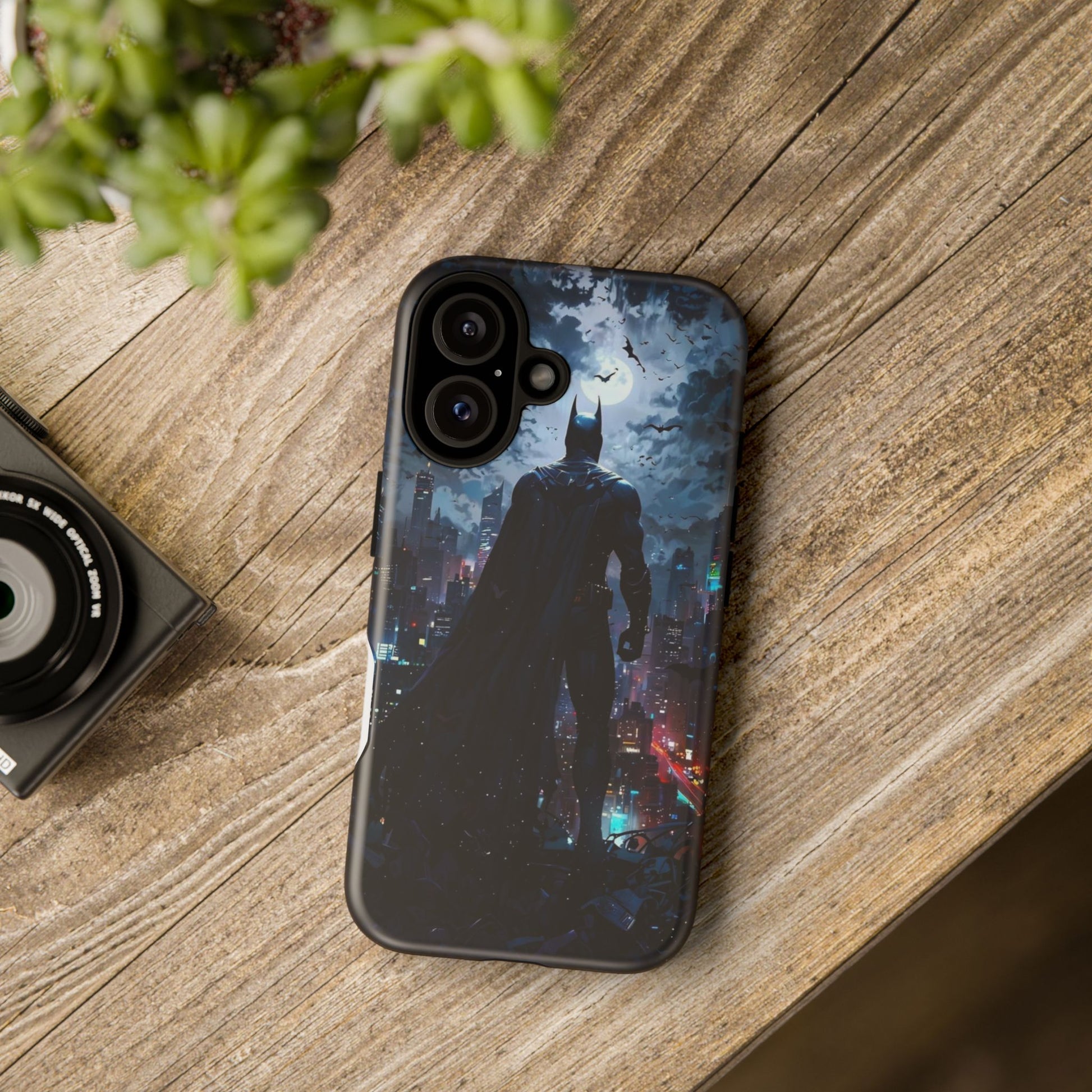 Gotham City Batman Tough Cases for iPhones, Samsung, and Pixel