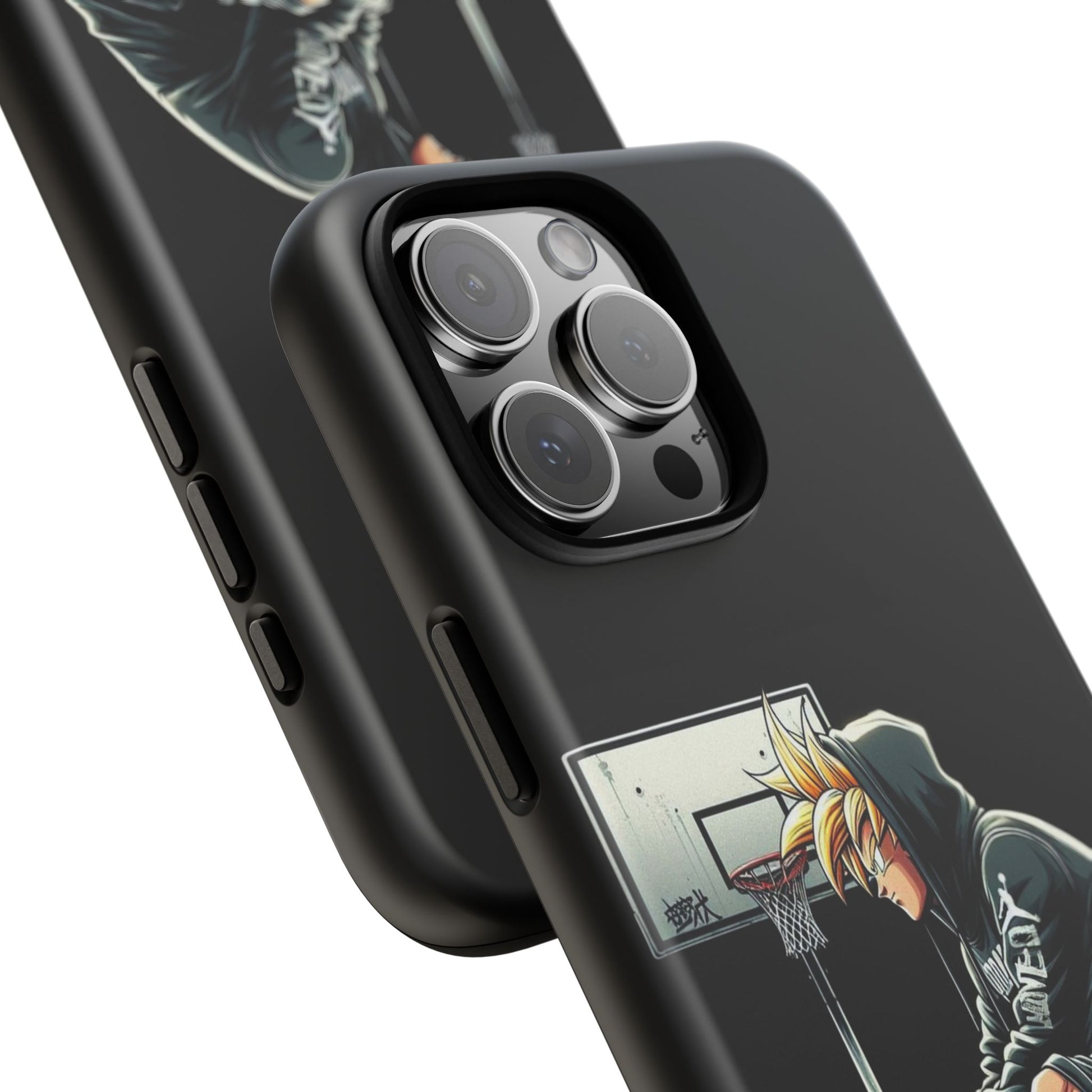 Son Goku Basketball Tough Cases for iPhones, Samsung, and Pixel