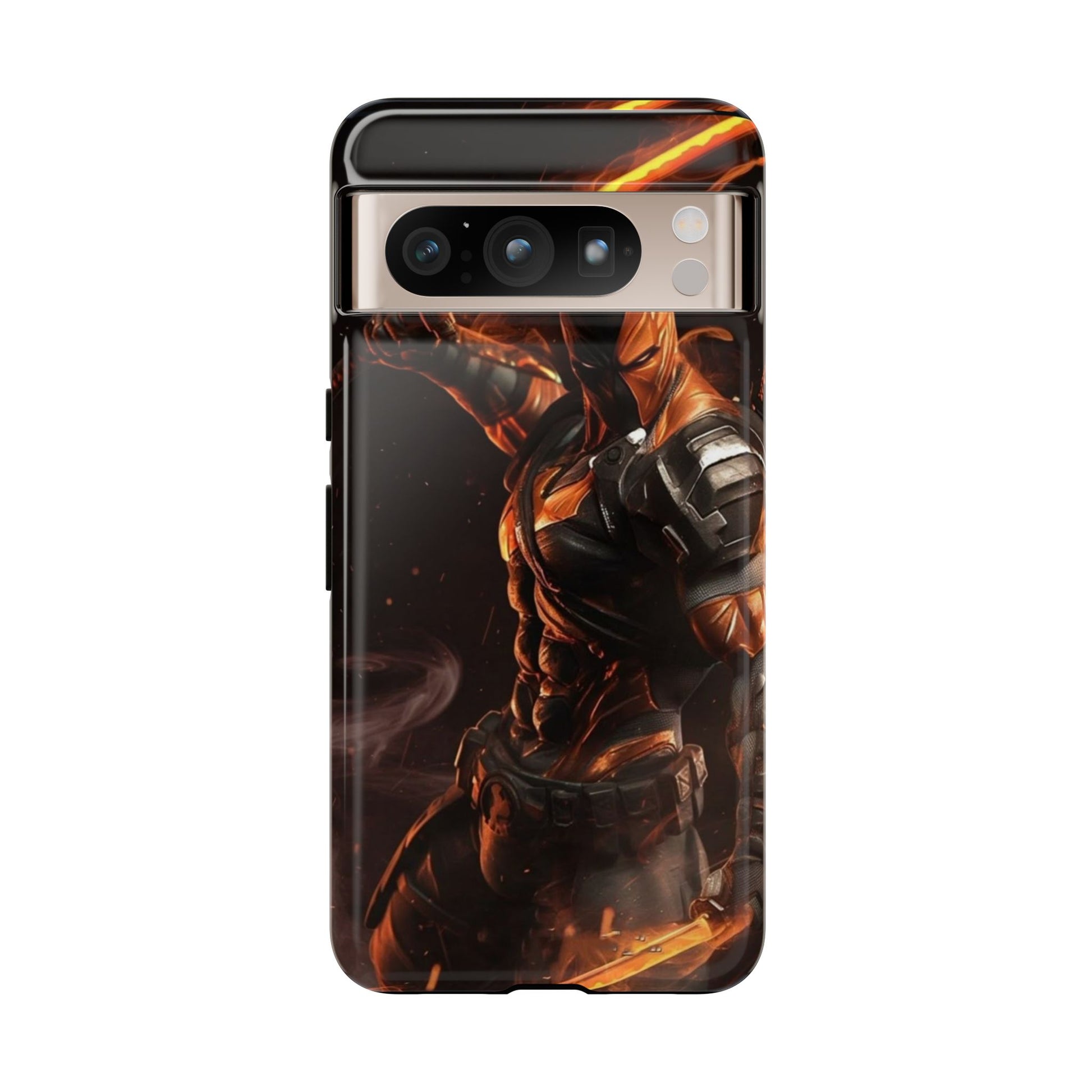 DC Comics Death Stroke Tough Cases for iPhones, Samsung, and Pixel