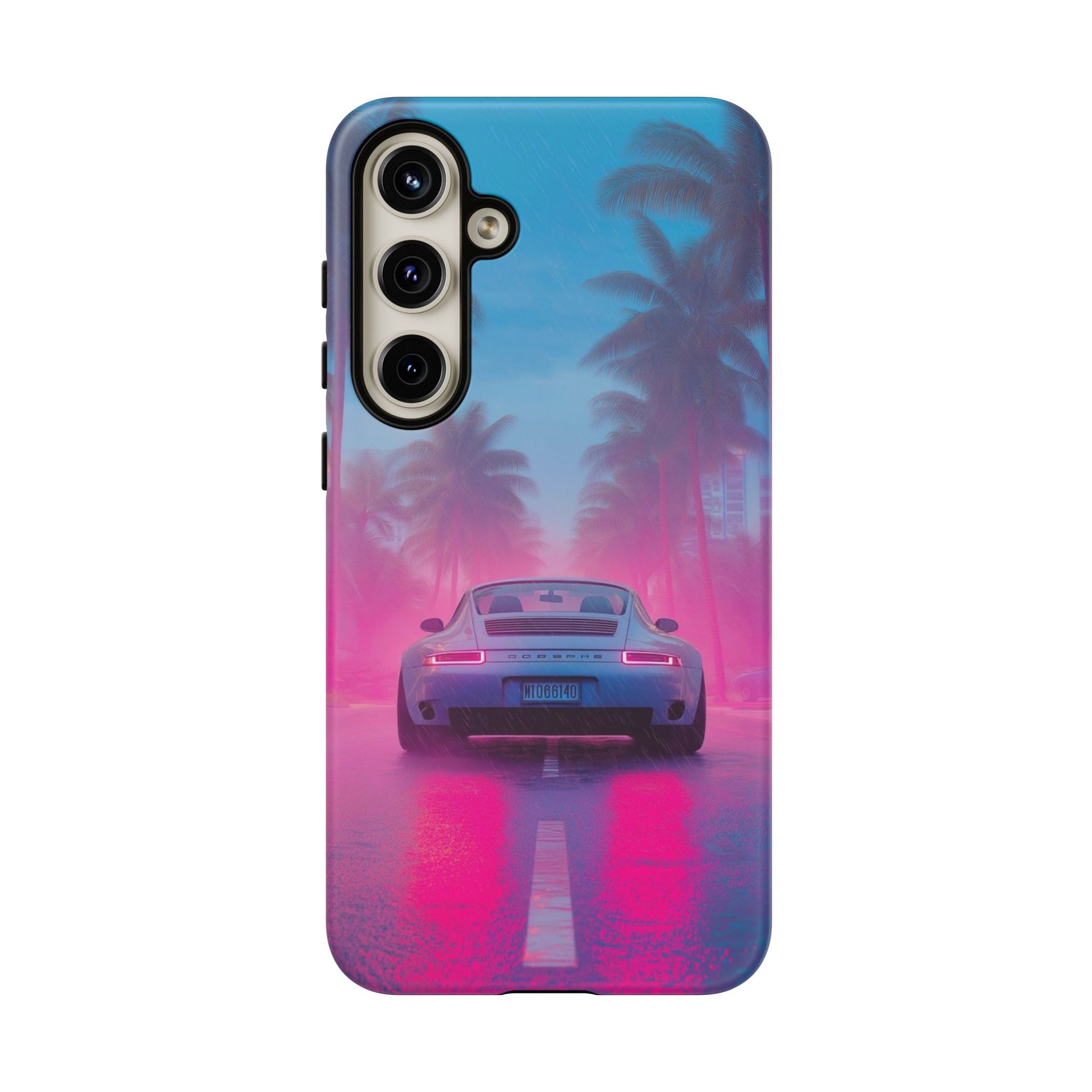 Miami Vice Porsche Phone Case for iPhone, Samsung Galaxy, & Pixel Phones