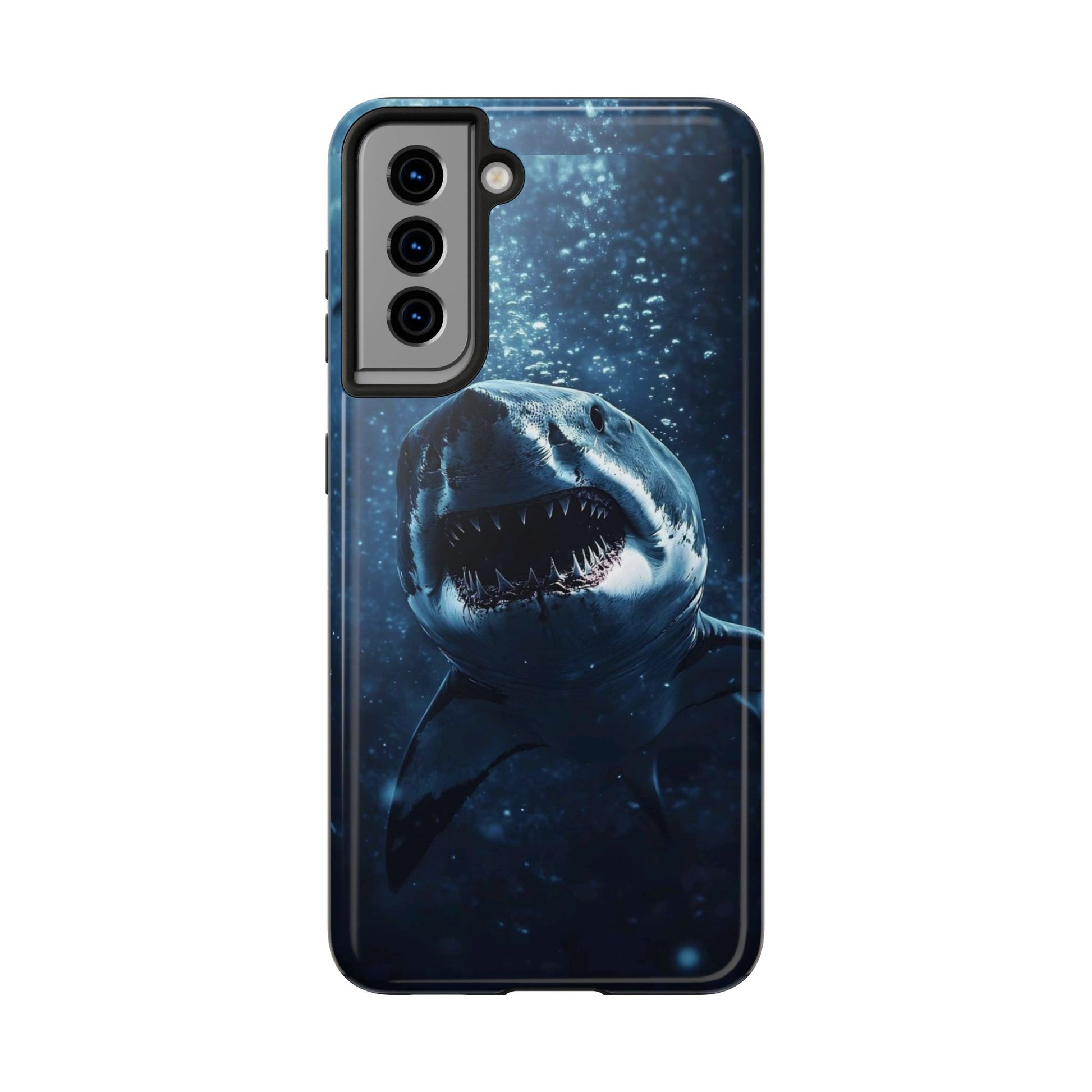 Great White Shark Theme Phone Cases for iPhones & Samsung Phones