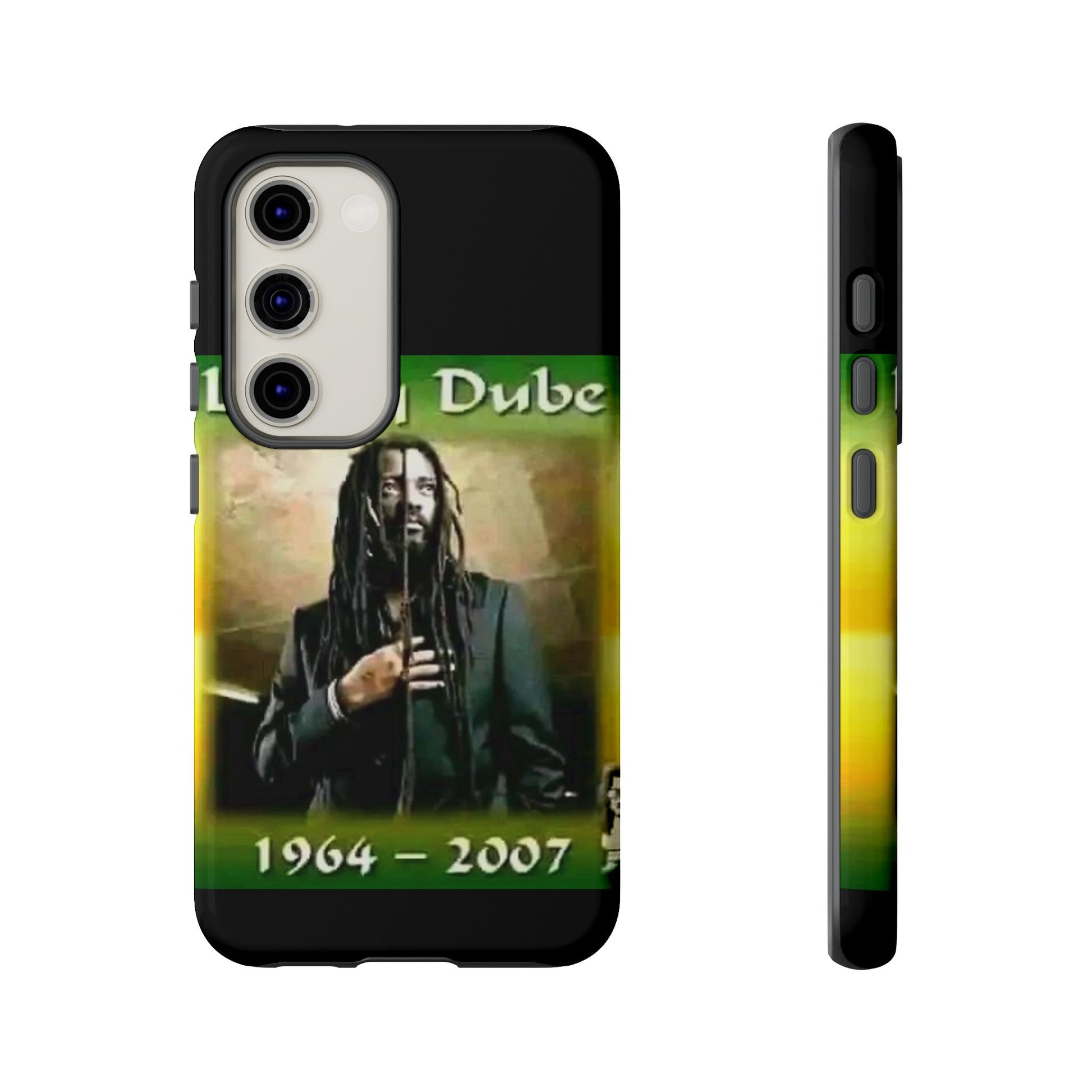 Lucky Dube Tough Cases for iPhones, Samsung, and Pixel