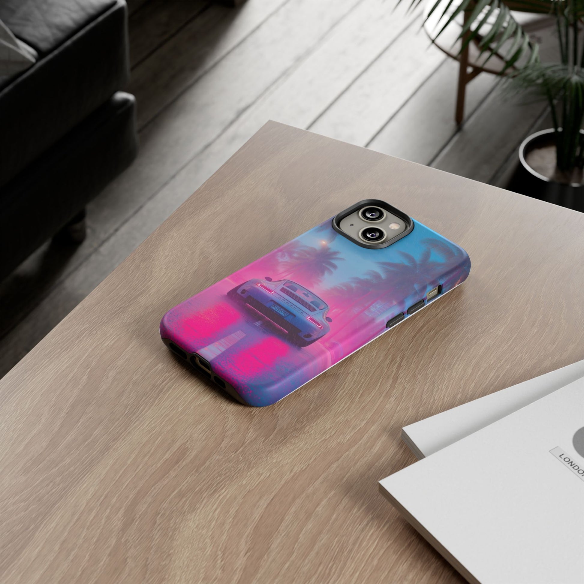 Miami Vice Porsche Phone Case for iPhone, Samsung Galaxy, & Pixel Phones