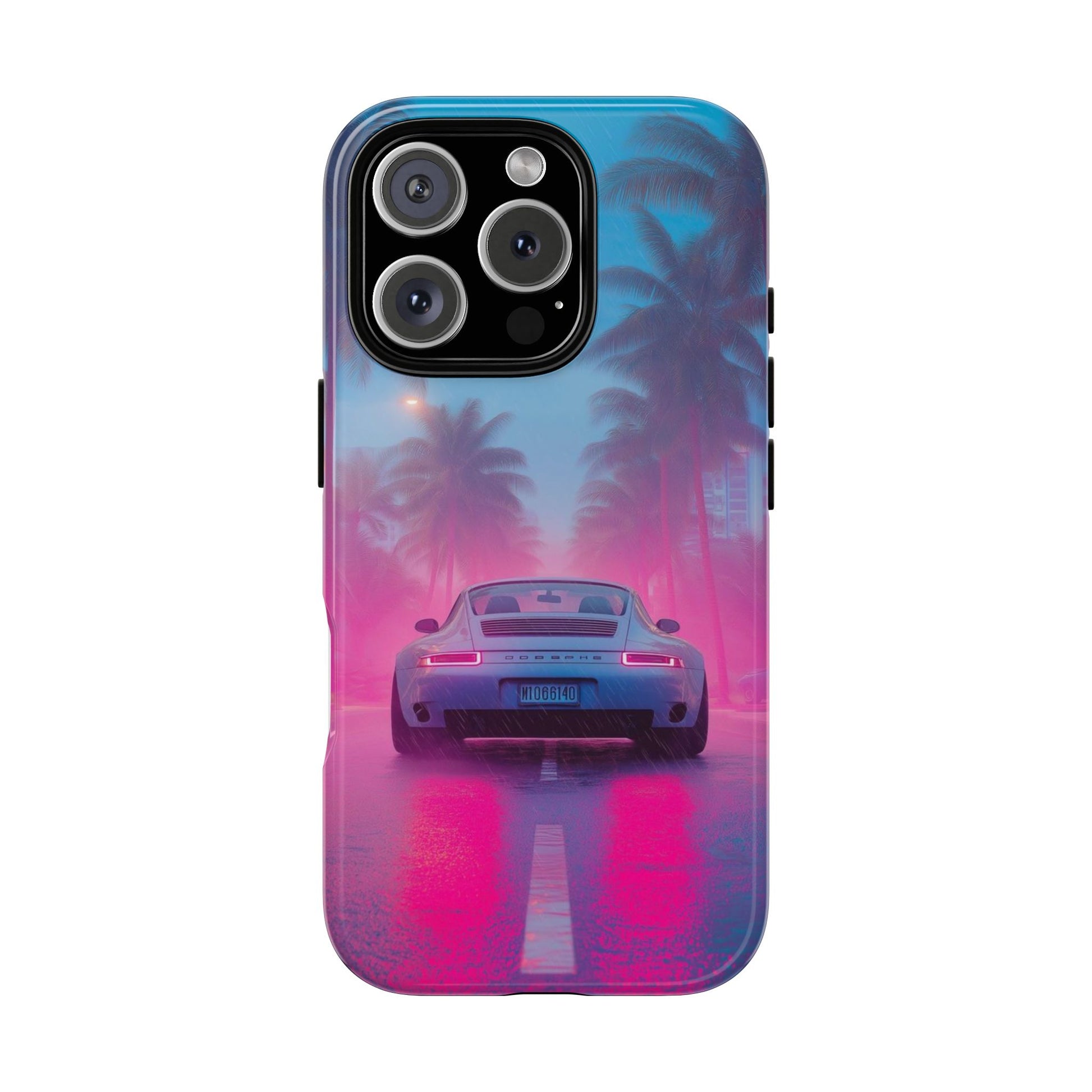 Miami Vice Porsche Phone Case for iPhone, Samsung Galaxy, & Pixel Phones