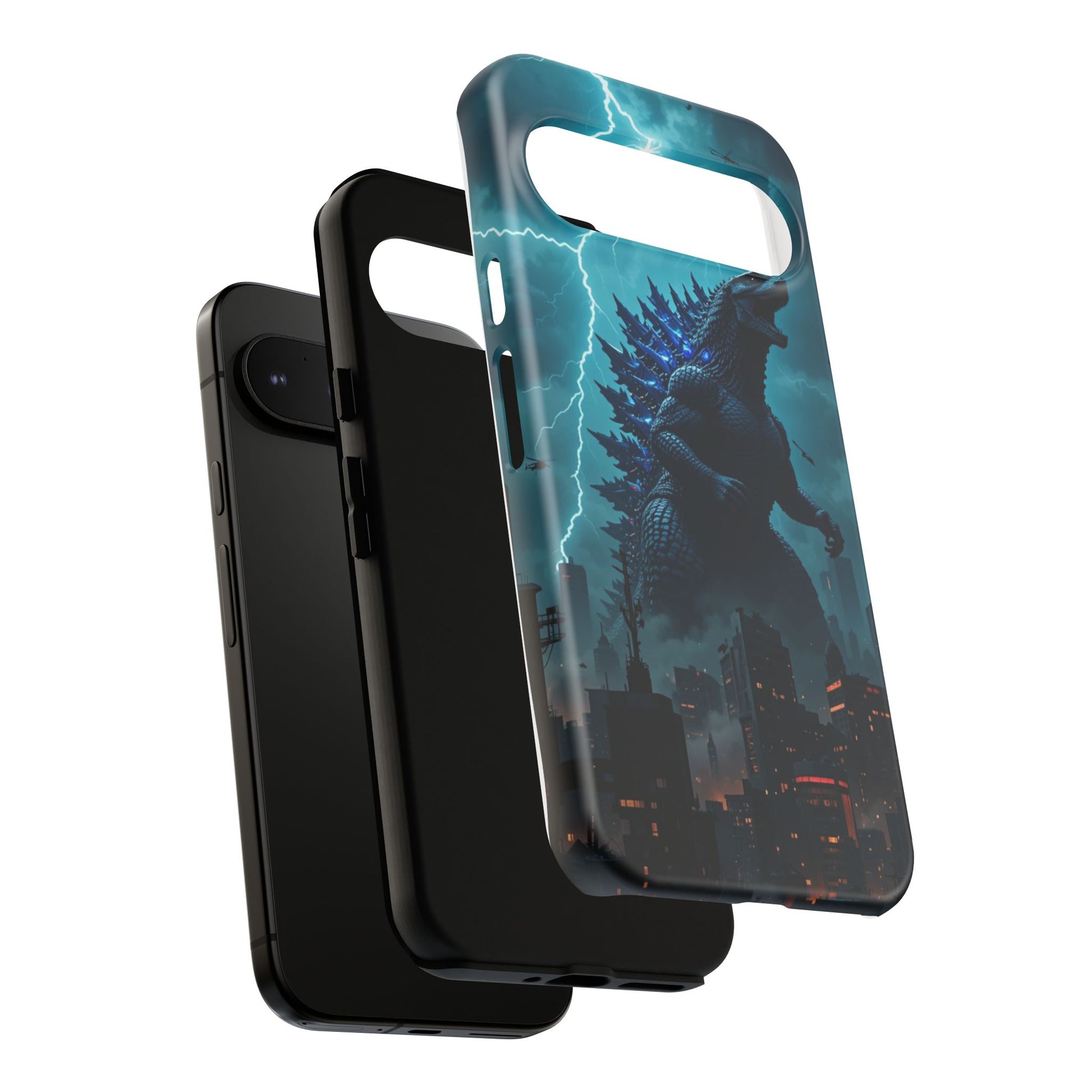Godzilla Phone Case, Tough Cases for iPhones, Samsung, and Pixel