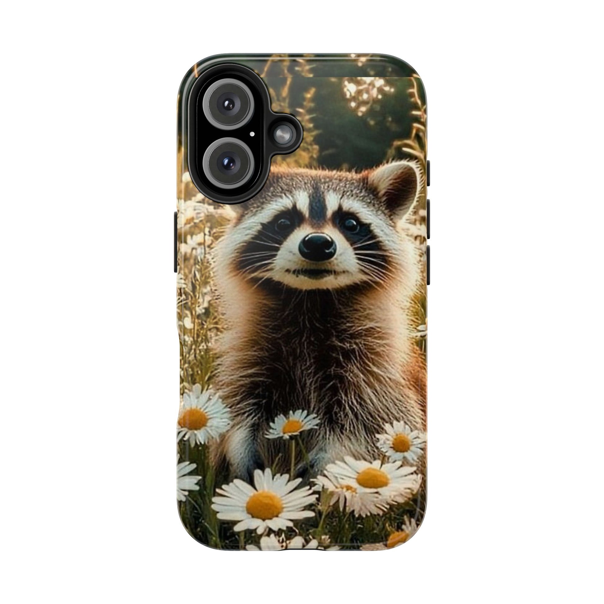 Cute Raccoon Theme Phone Cases for iPhones & Samsung Phones