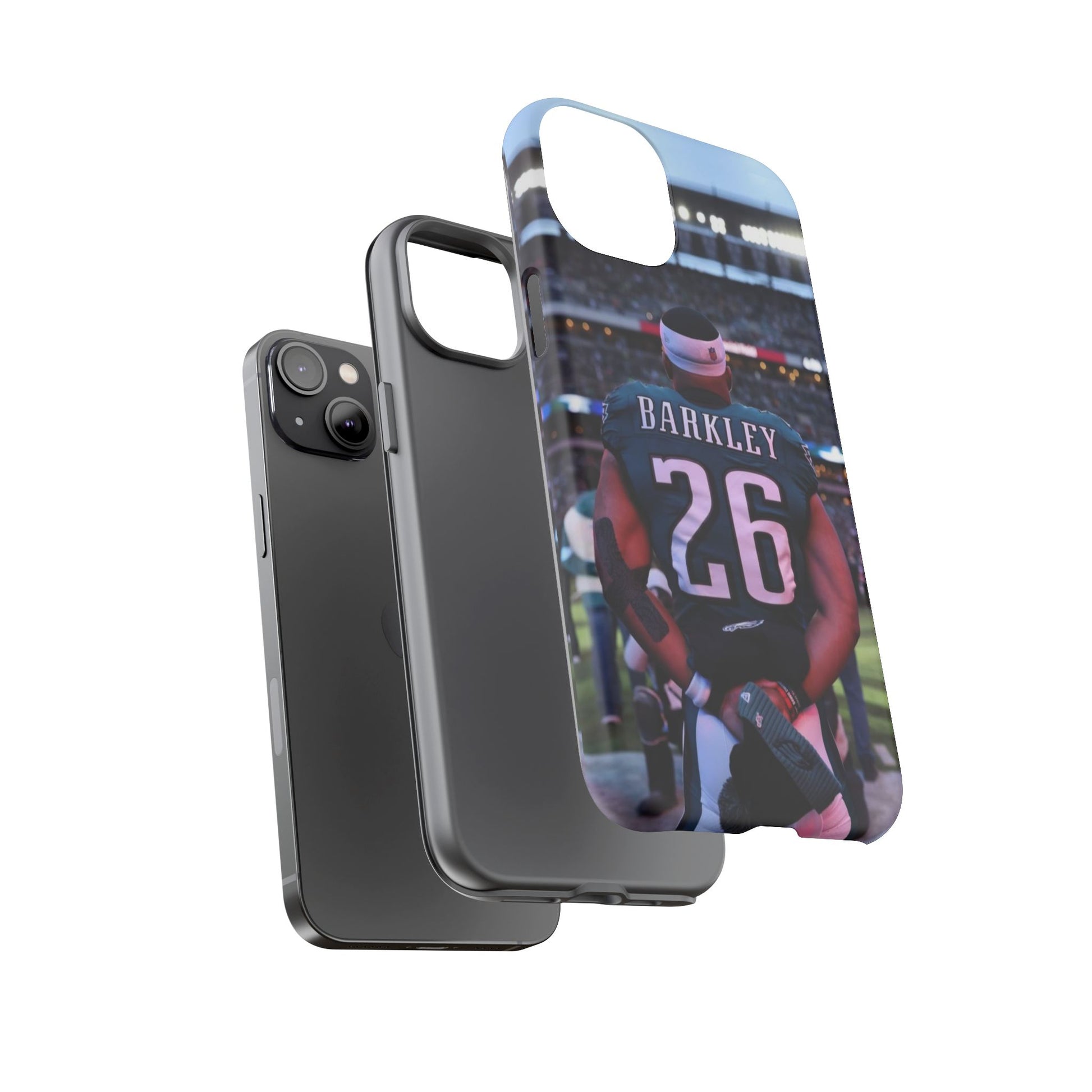 Eagles Football Saquon Barkley Tough Cases for iPhones, Samsung, and Pixel