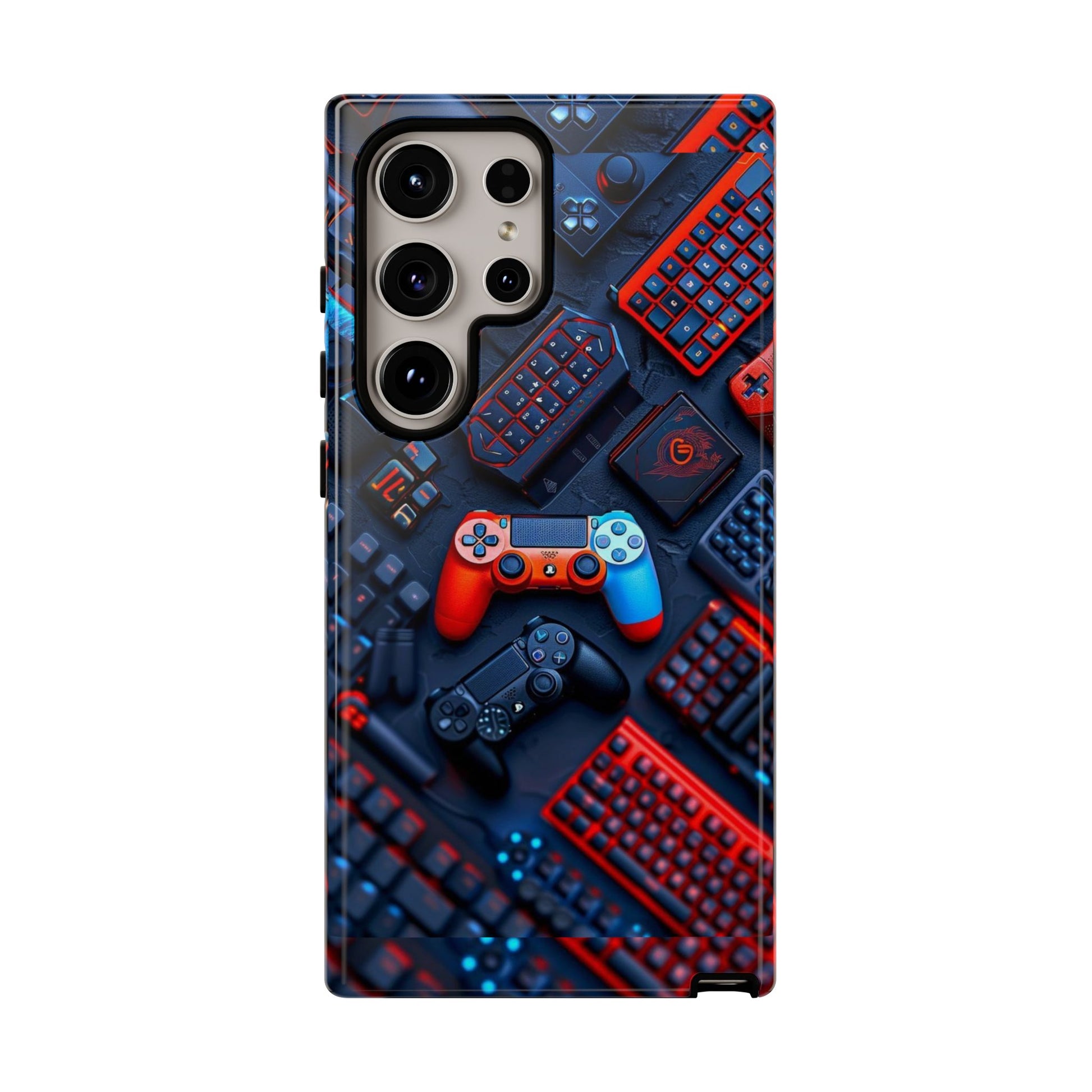 Gamer Themed Controllers Tough Cases for iPhones, Samsung, and Pixel
