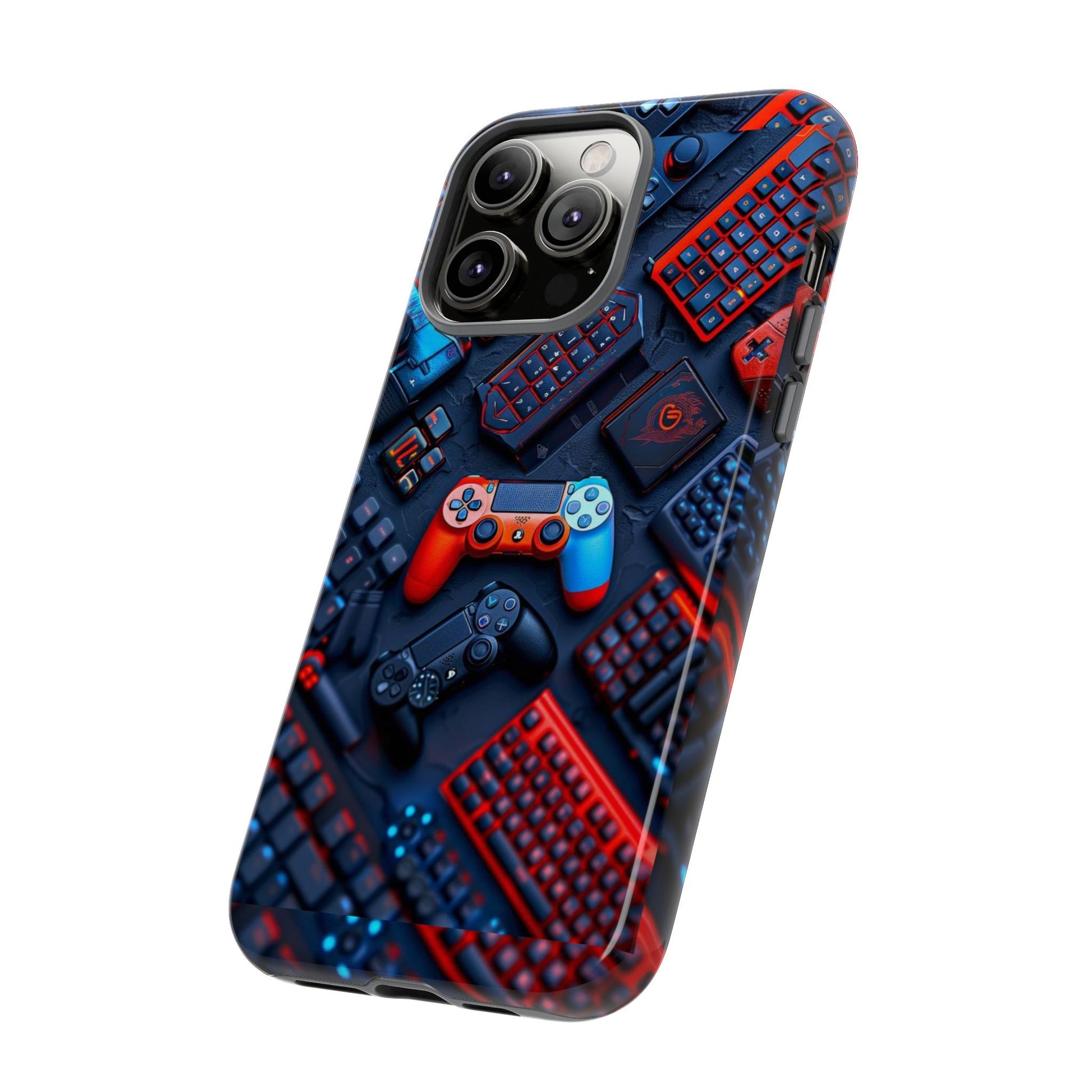 Gamer Themed Controllers Tough Cases for iPhones, Samsung, and Pixel