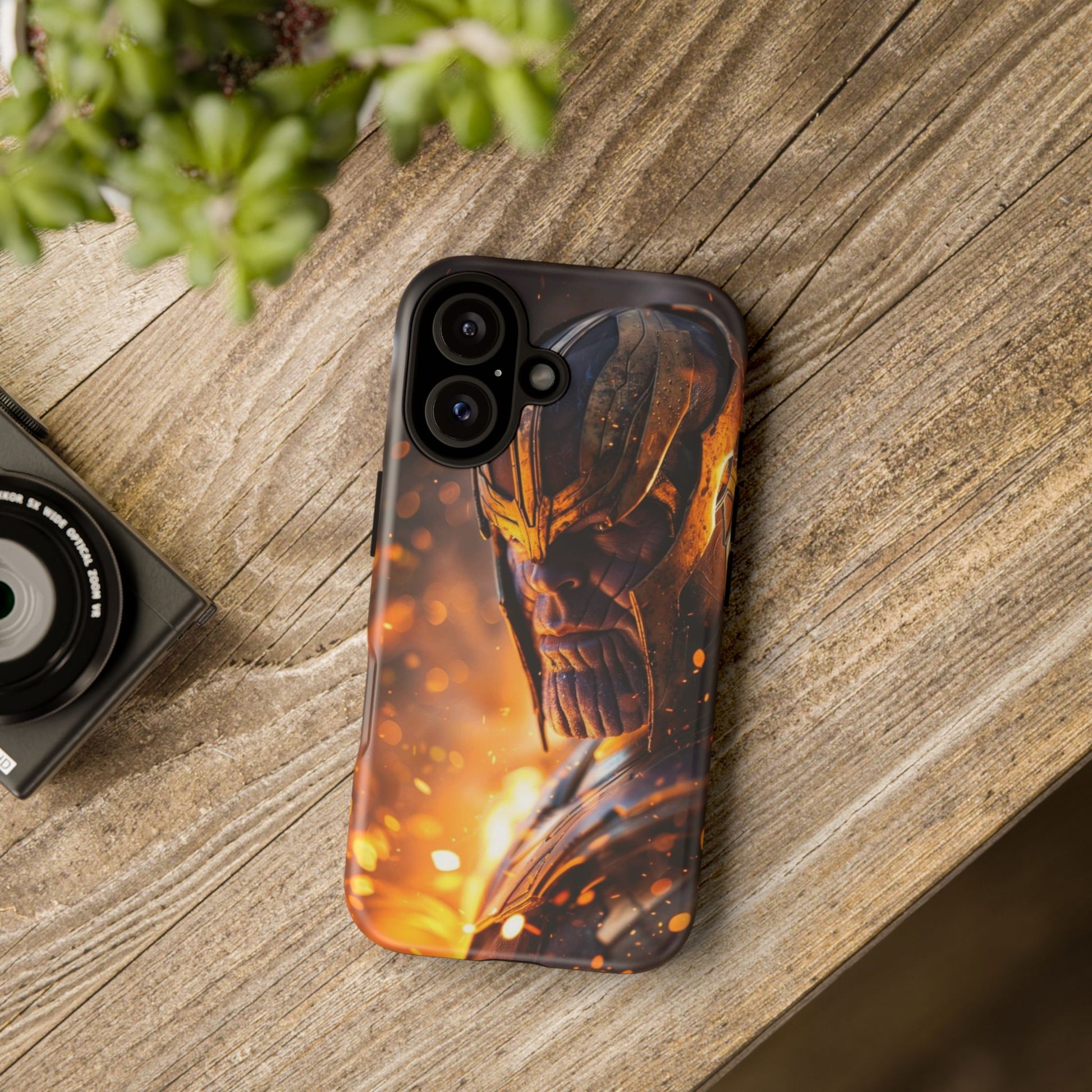 Marvel Villain Thanos Tough Cases for iPhones, Samsung, and Pixel