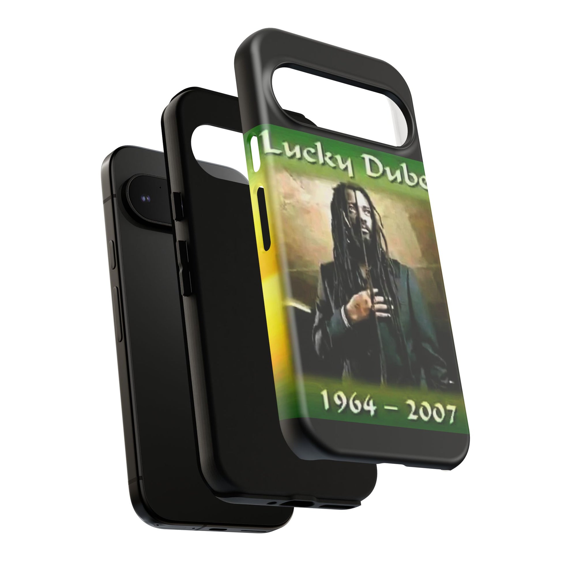 Lucky Dube Tough Cases for iPhones, Samsung, and Pixel