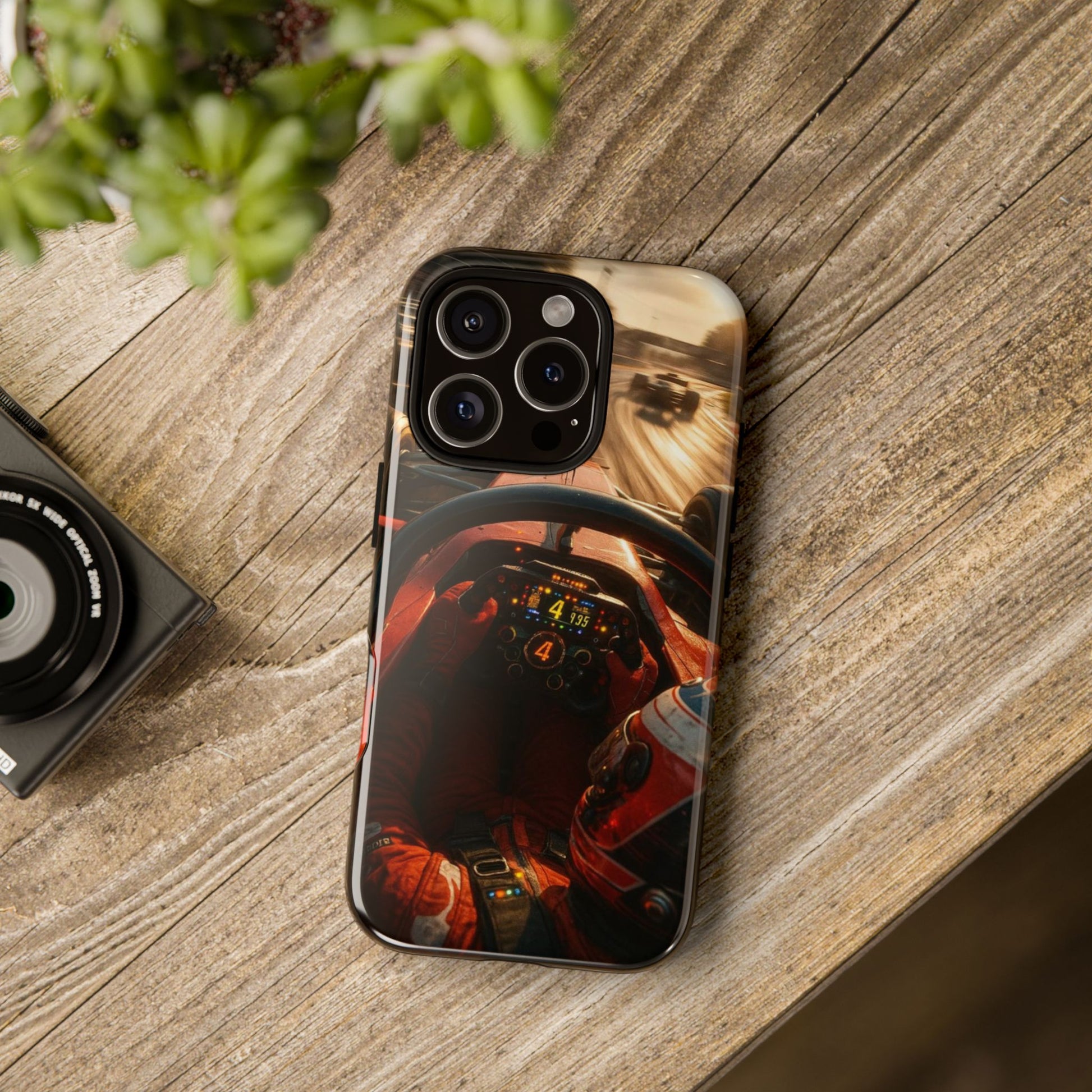Formula 1 Cockpit Phone Case, Tough Cases for iPhones, Samsung, and Pixel