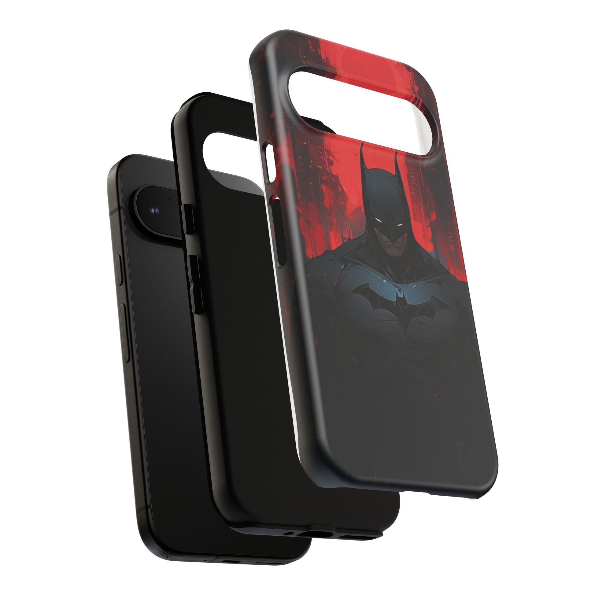 The Dark Knight Batman Tough Cases for iPhones, Samsung, and Pixel
