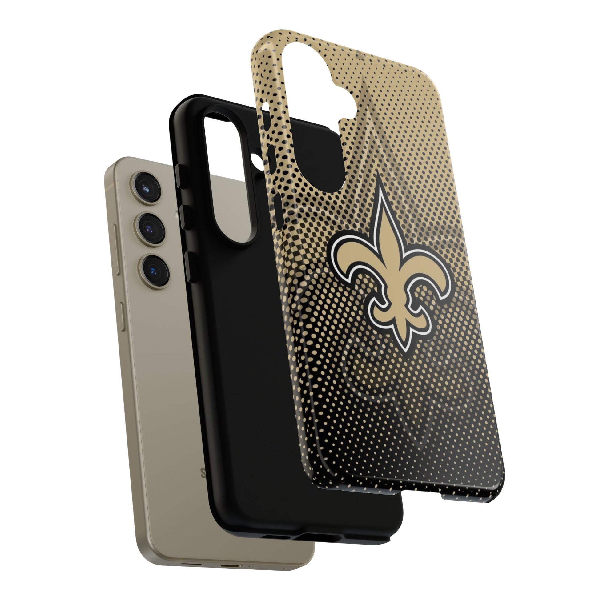 New Orleans Football Saints Logo Tough Cases for iPhones, Samsung, and Pixel