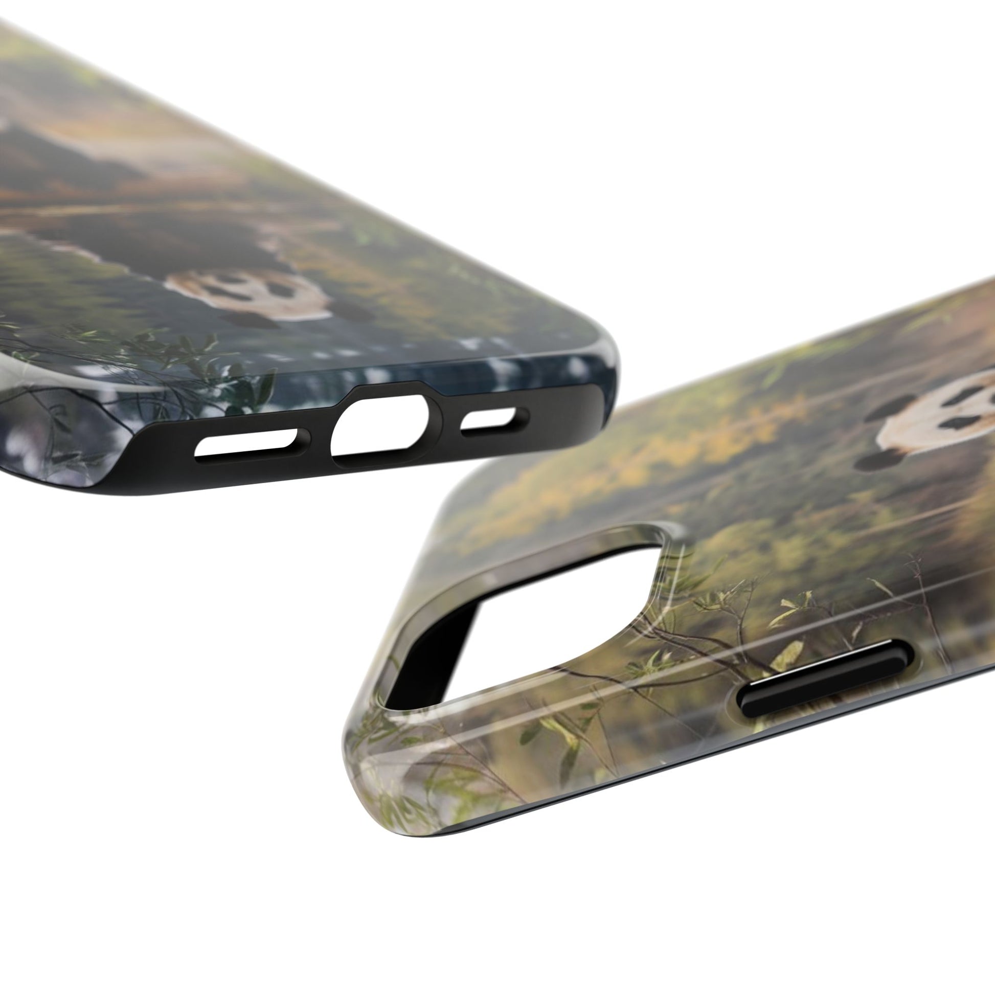 Cute Panda Theme Phone Cases for iPhones & Samsung Phones
